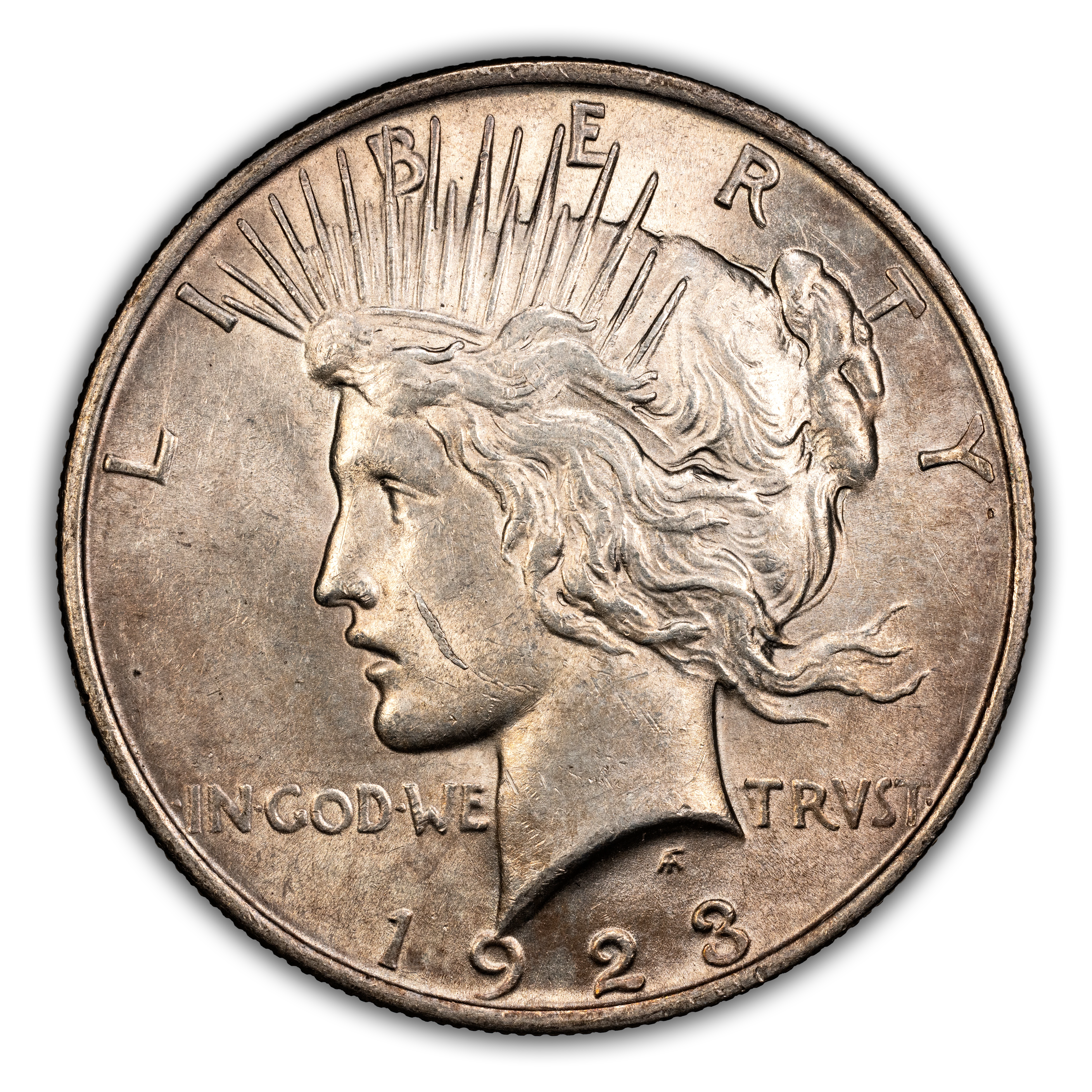 1923 $1  Whisker Cheek, VAM-1D MS thumbnail 3