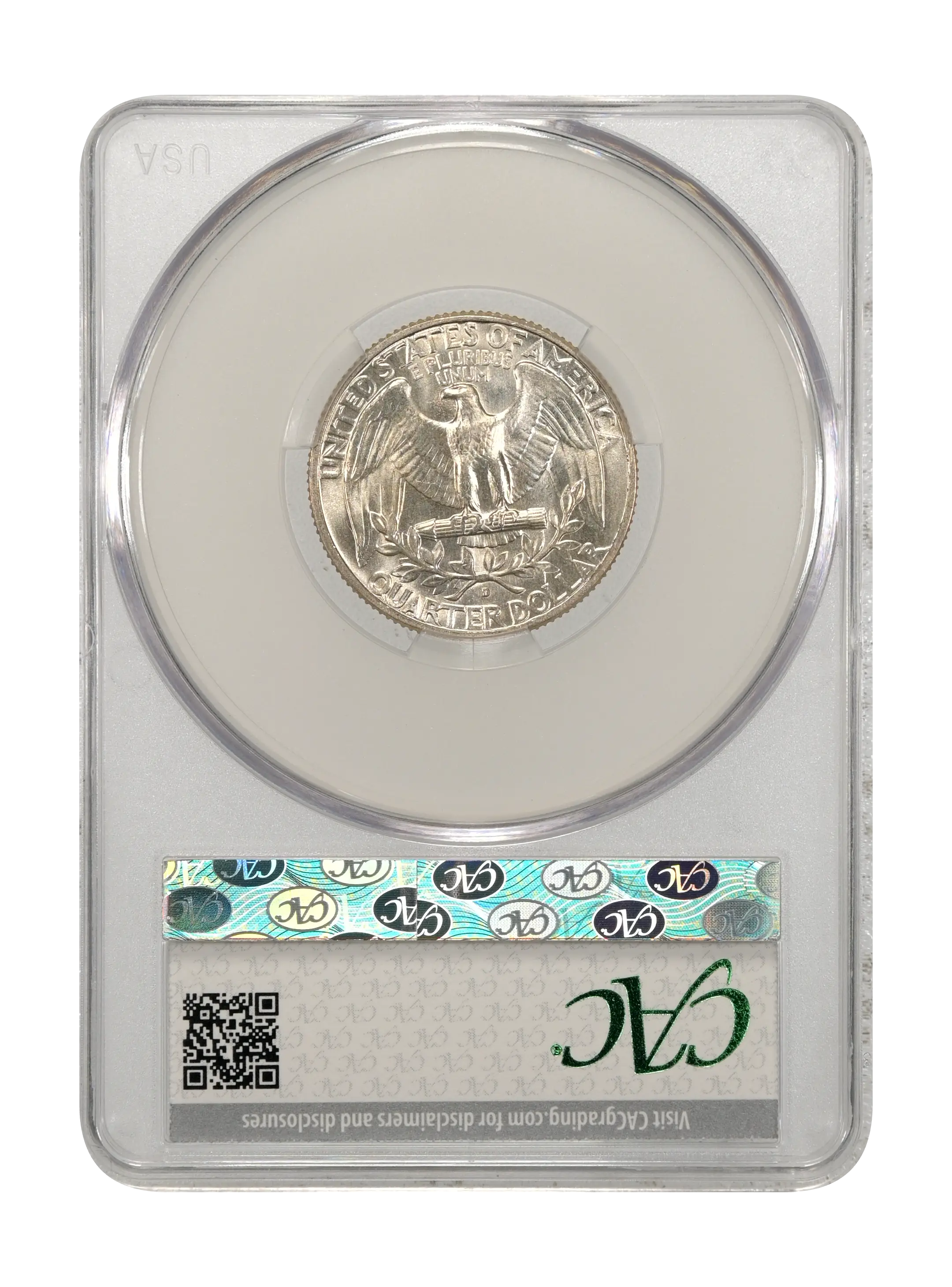 1964-D 25c Type C Reverse of 1965, FS-901 MS thumbnail 6