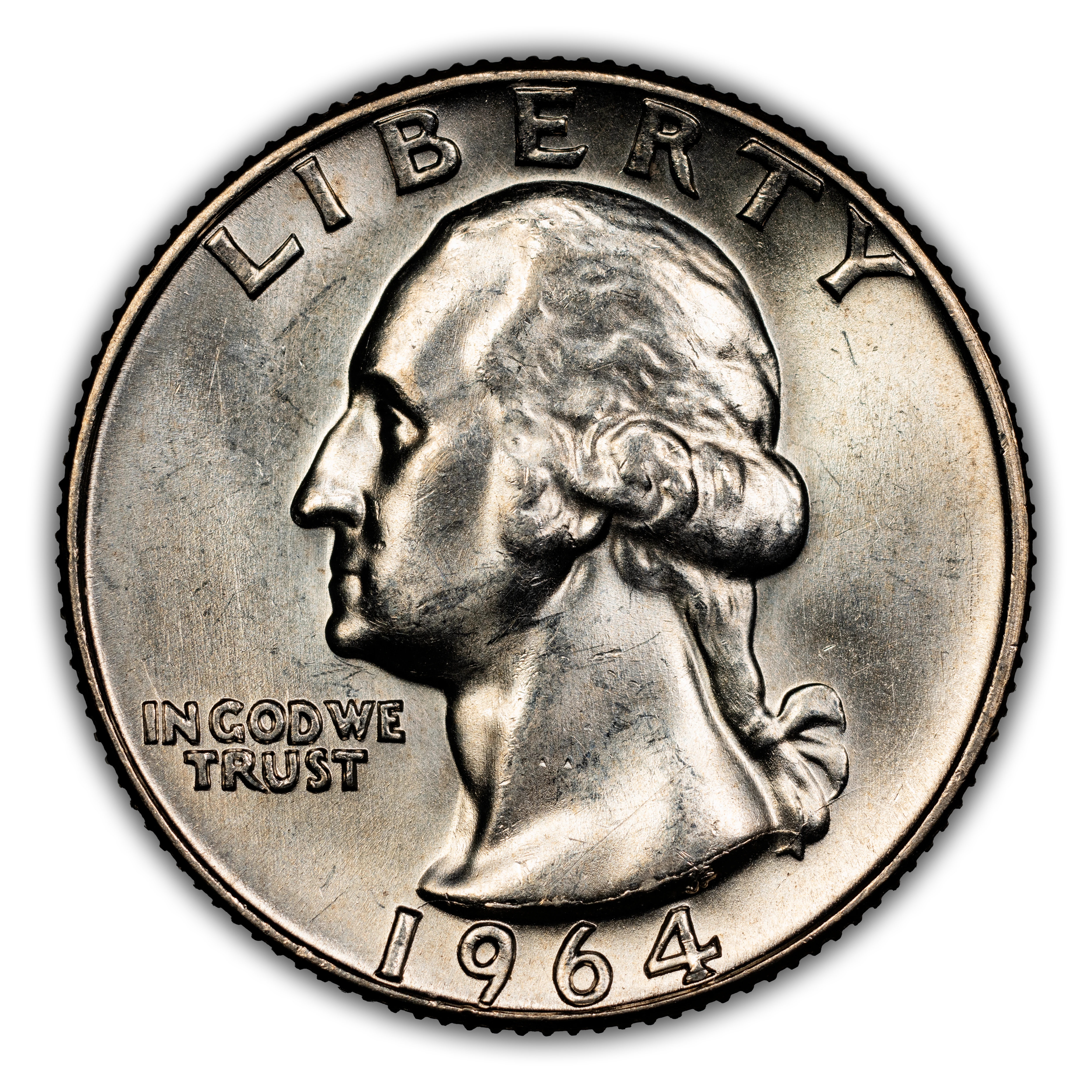 1964-D 25c Type C Reverse of 1965, FS-901 MS