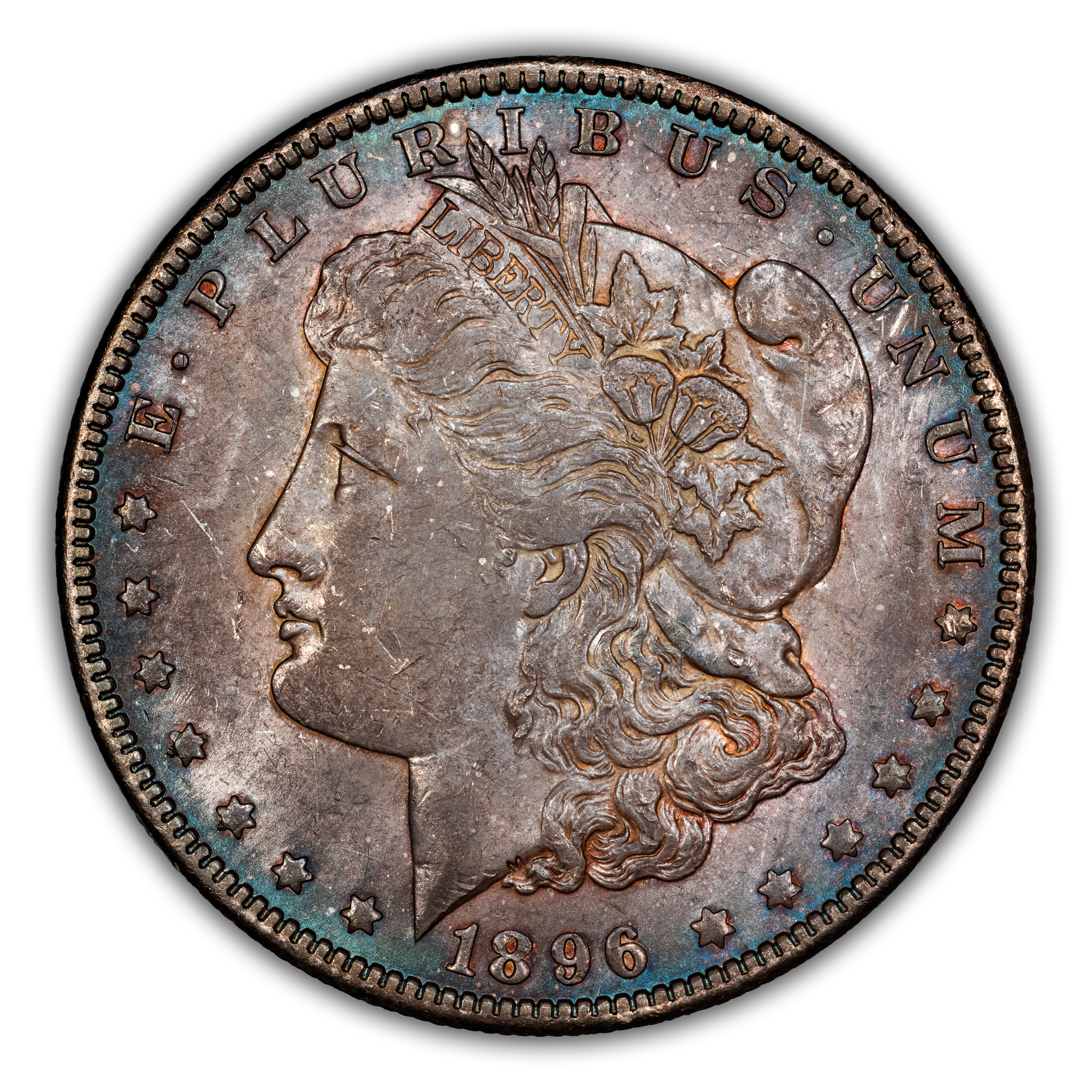 1896-O $1  Clashed Dies, VAM-18A MS thumbnail 2