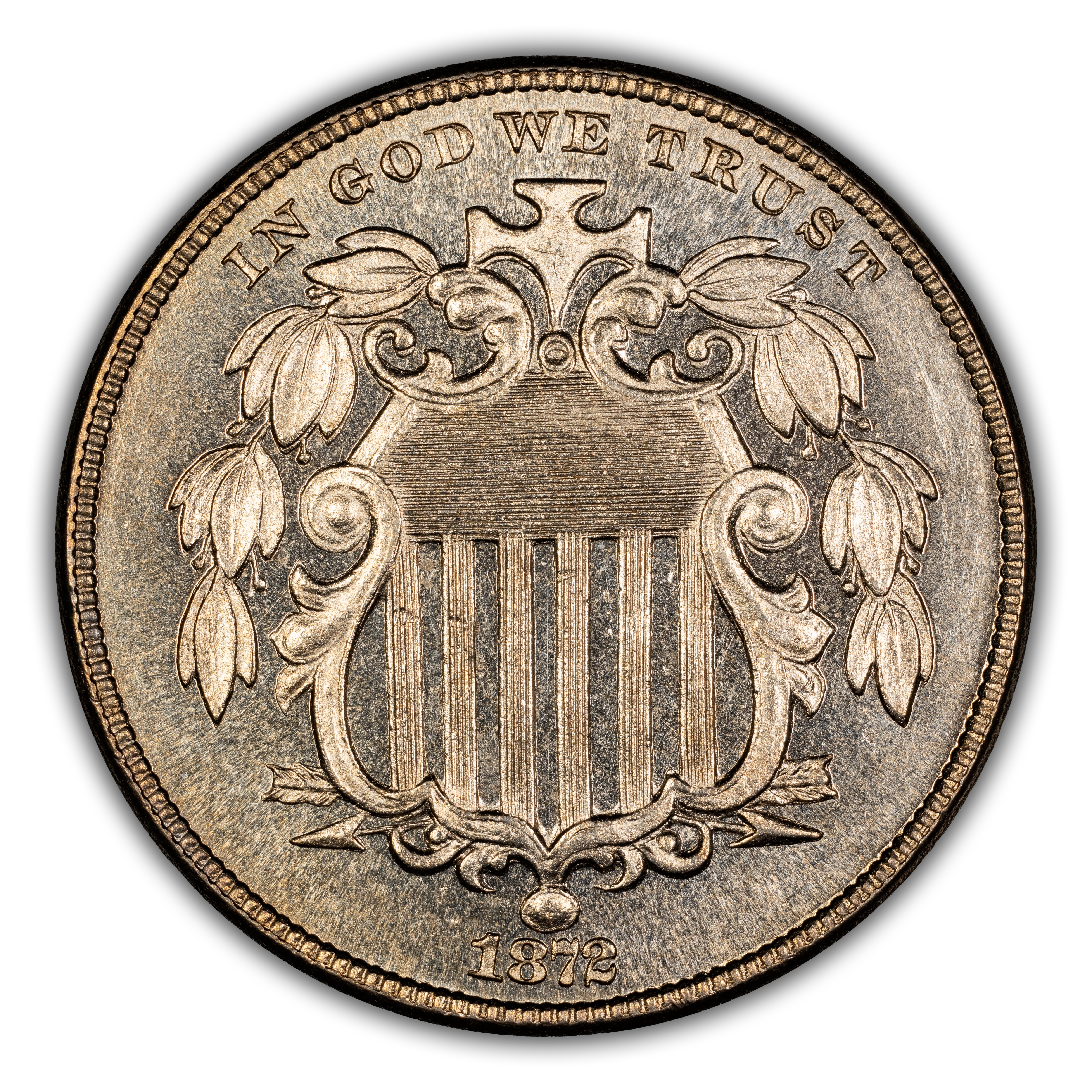 1872 5c PR CAM