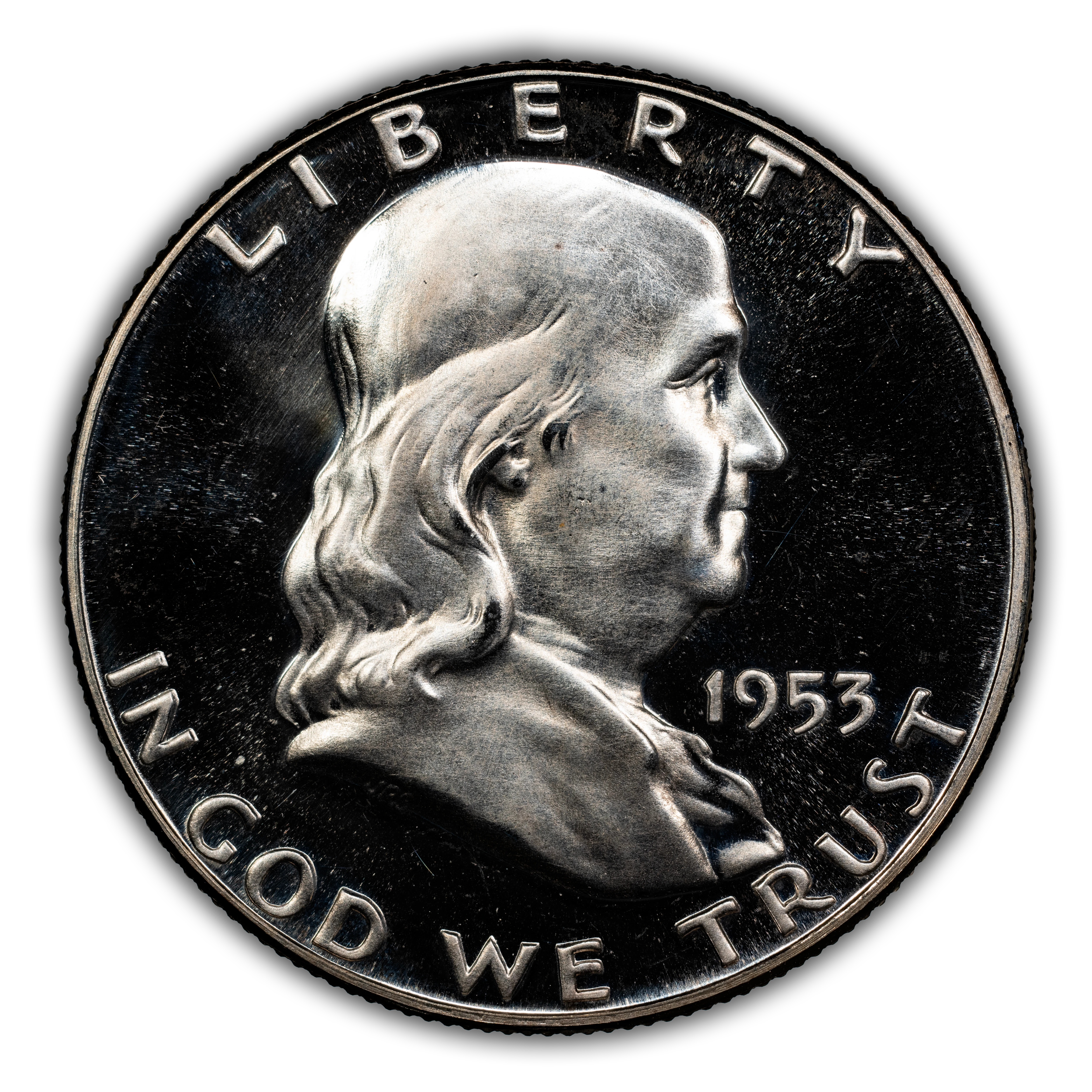 Franklin Half Dollar Set 50c 1950-1963, 14 Coins PR CAM thumbnail 16