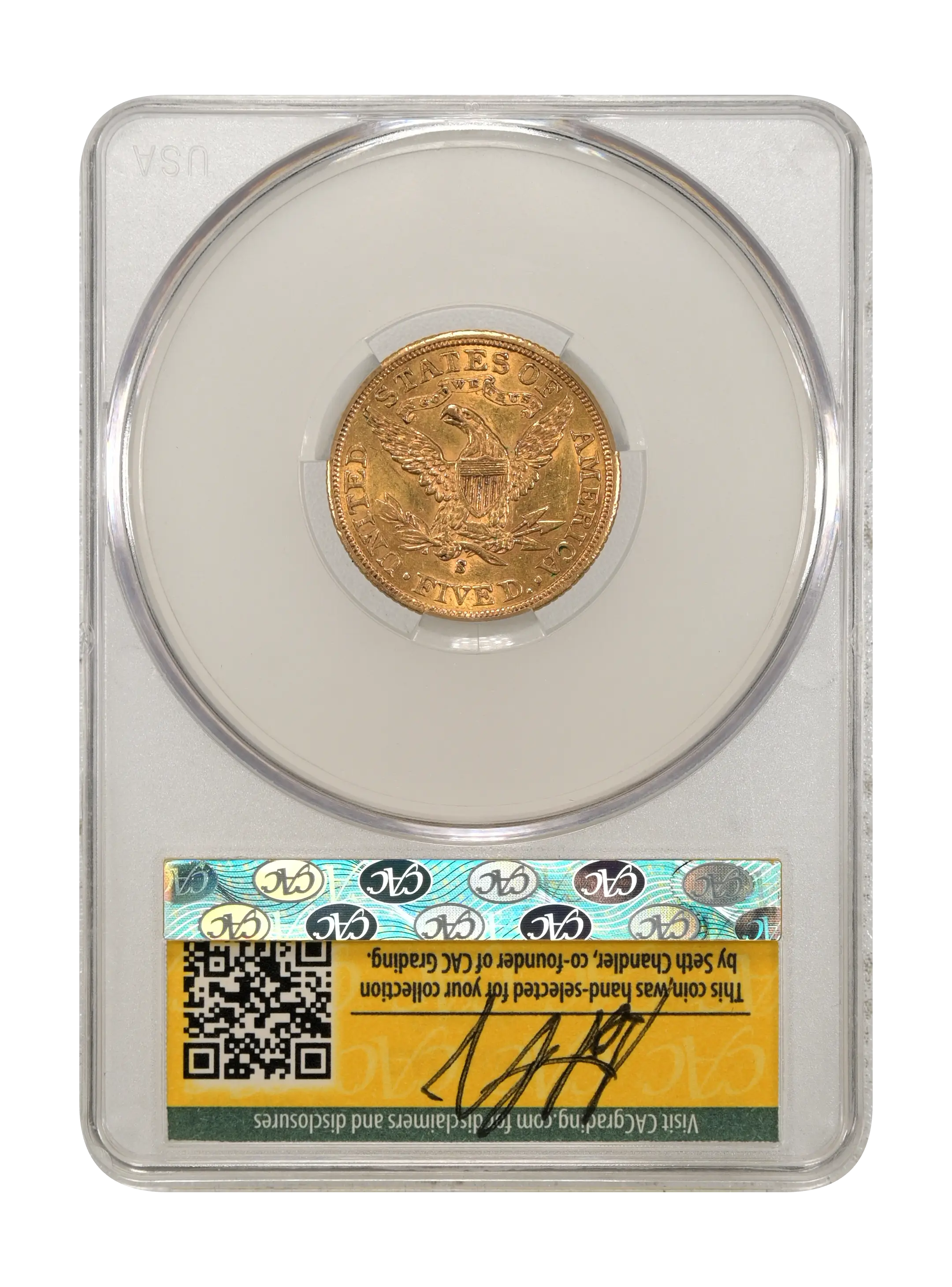 1901/0-S $5  Overdate, FS-301 MS thumbnail 5