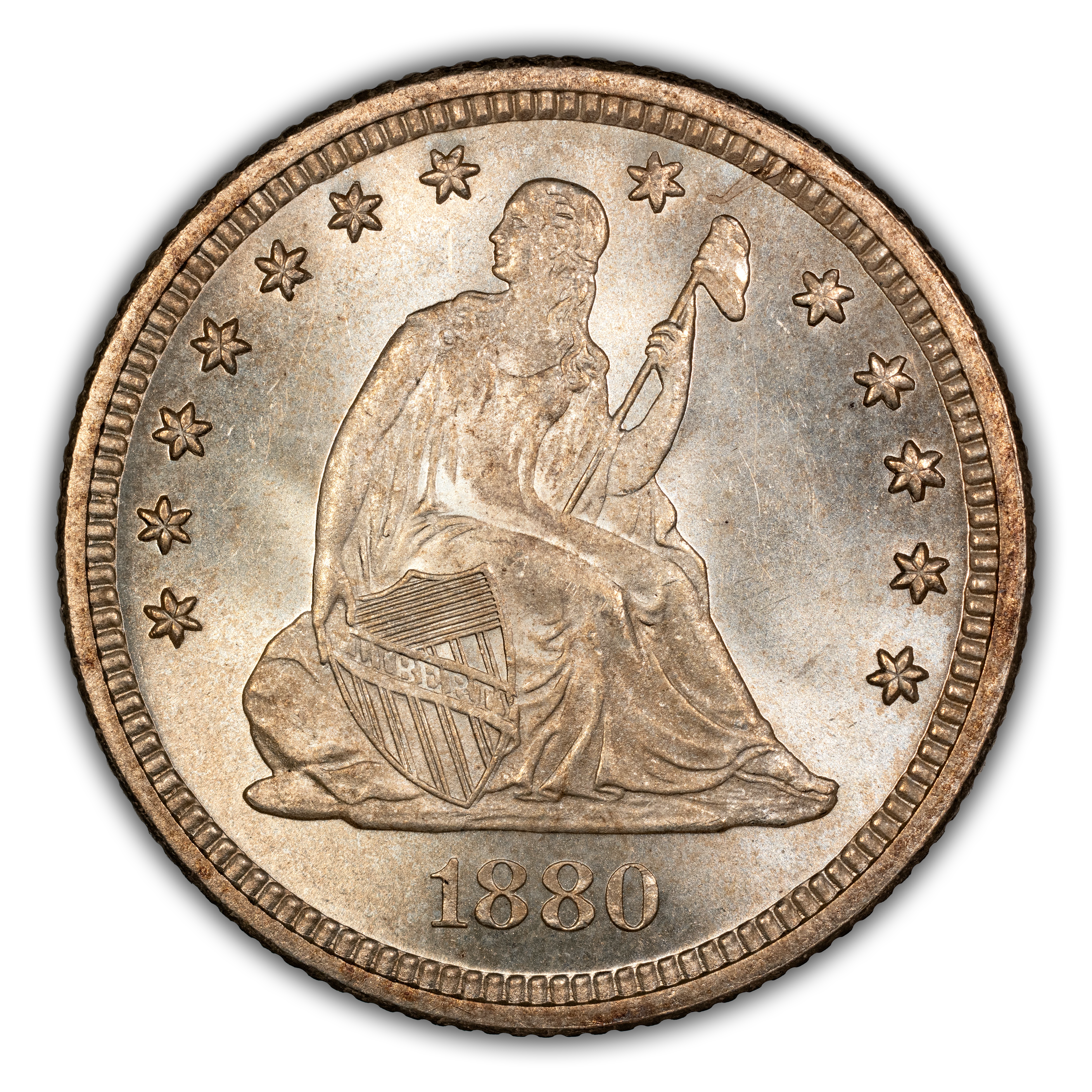 1880 25c MS