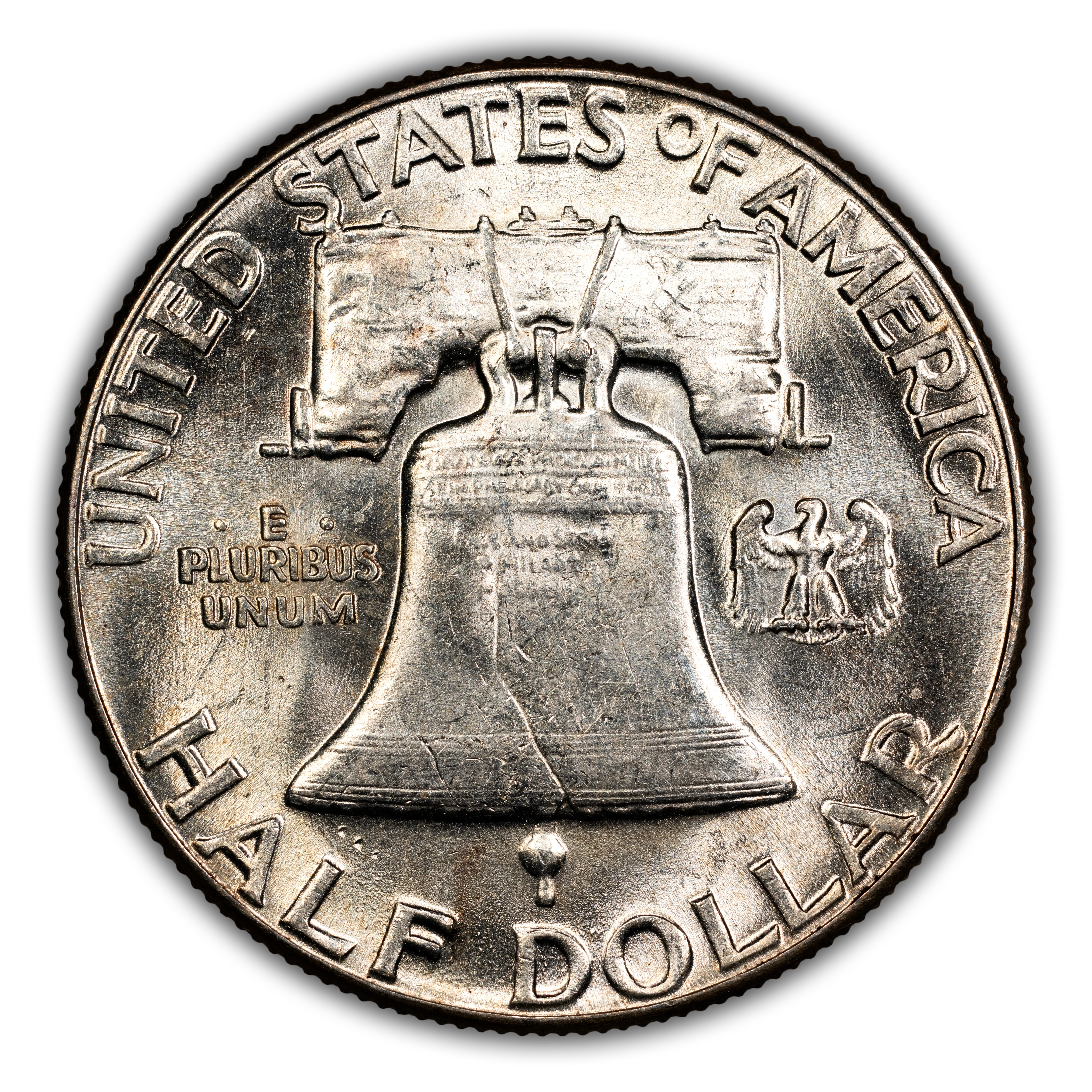 1951 50c Obverse Die Clash, FS-402 MS thumbnail 2