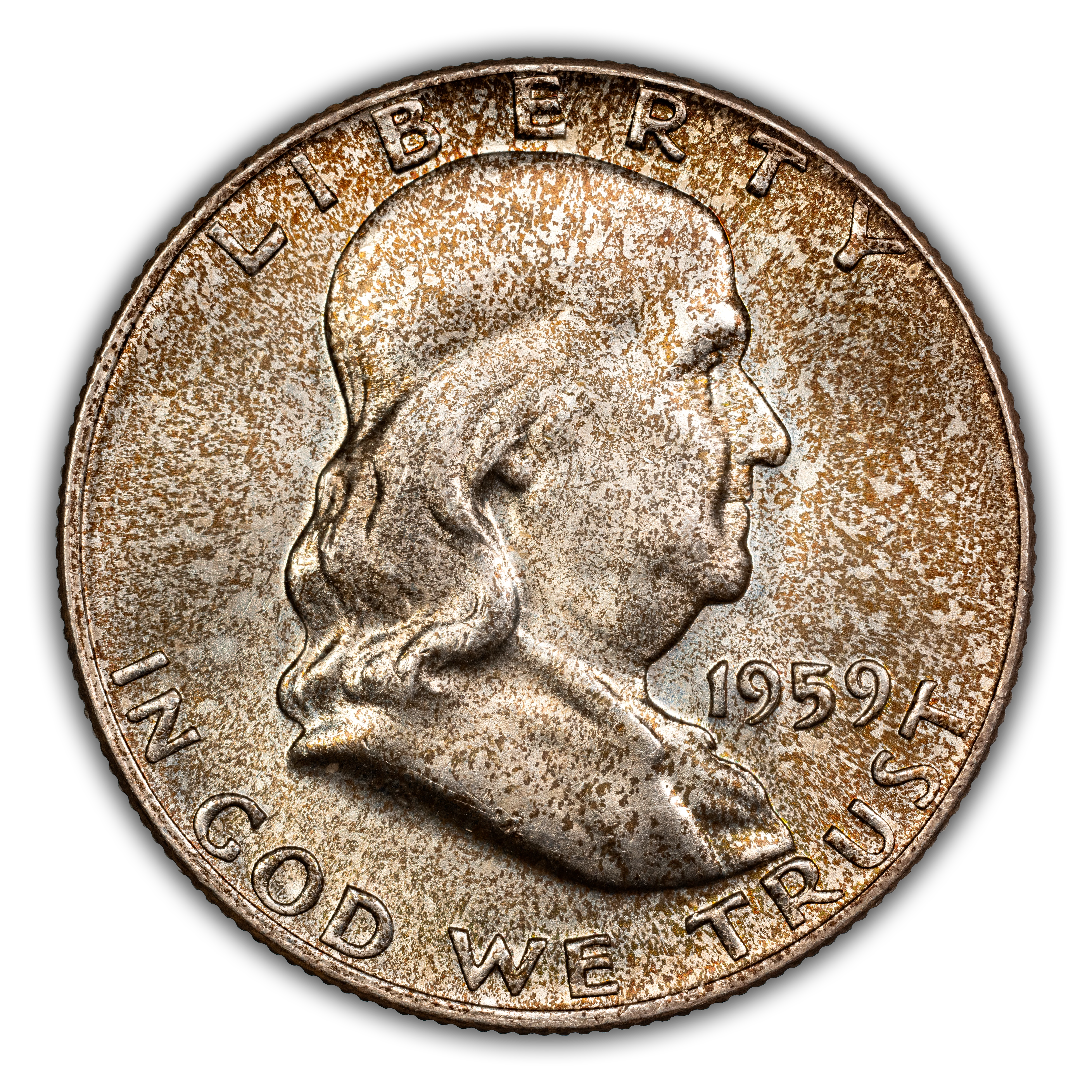 1959 50c Type 2 Reverse MS FBL thumbnail 2