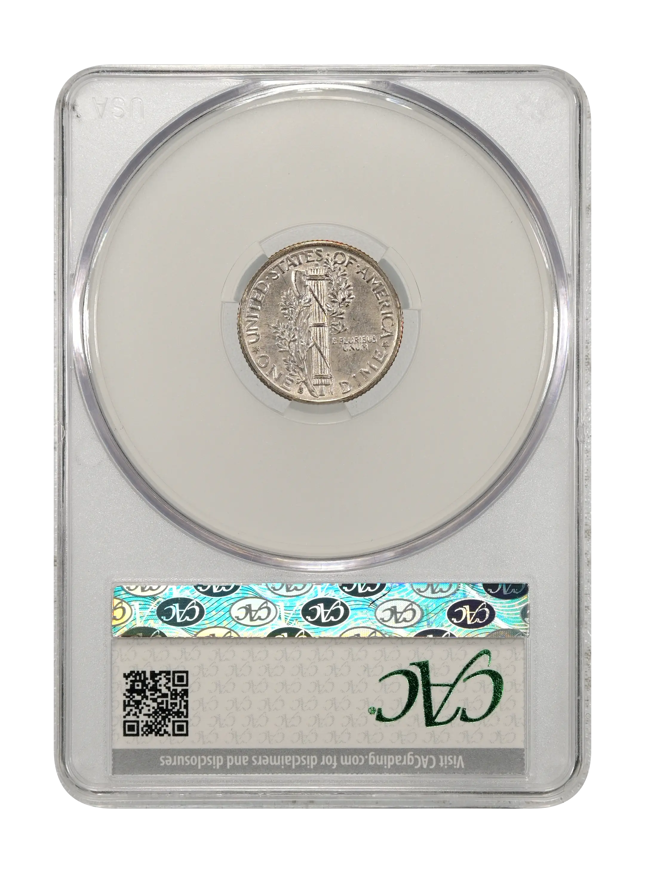 1941-S/S 10c Repunched Mintmark, FS-501 MS FB thumbnail 13
