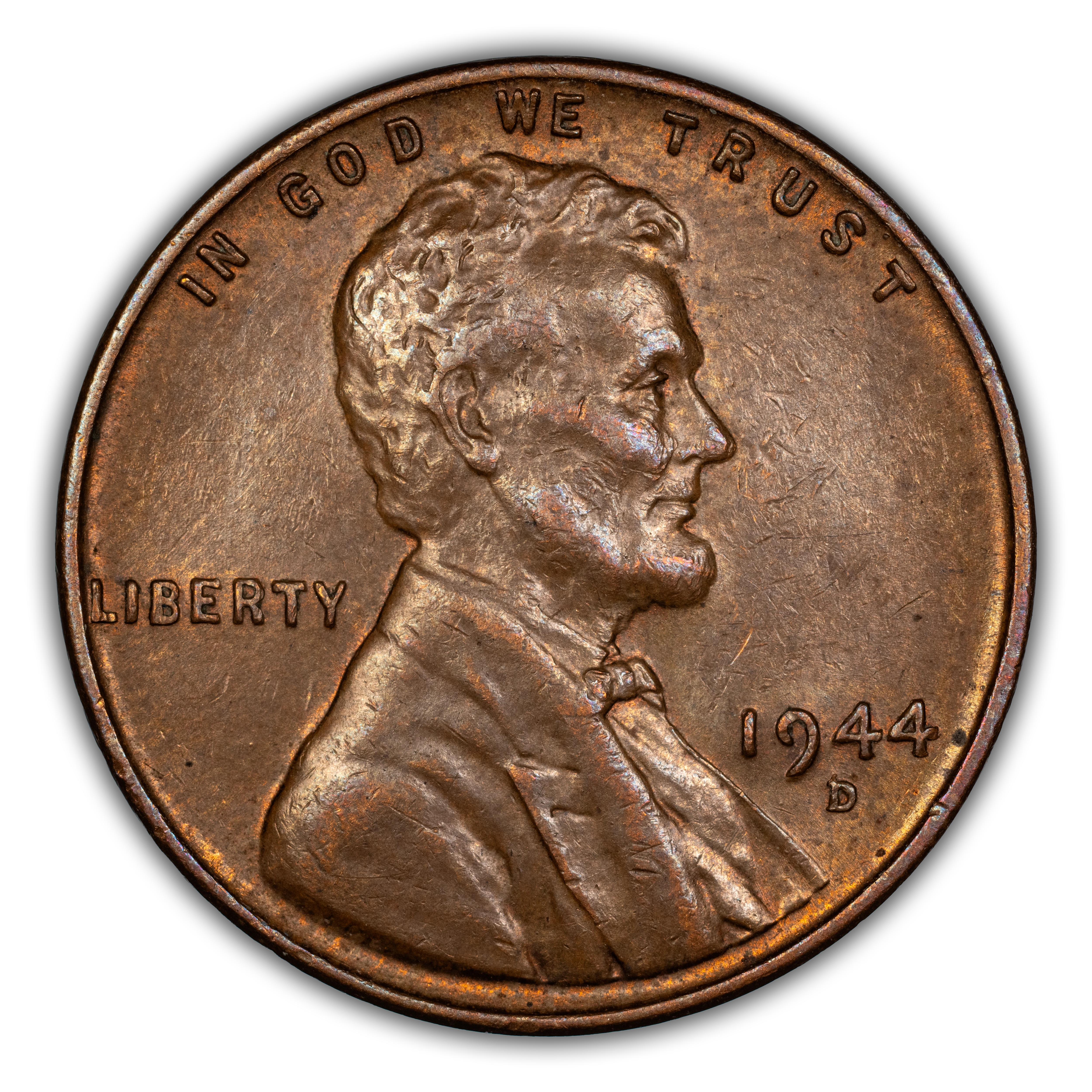 1944-D/S 1c Overmintmark, FS-511 MS BN