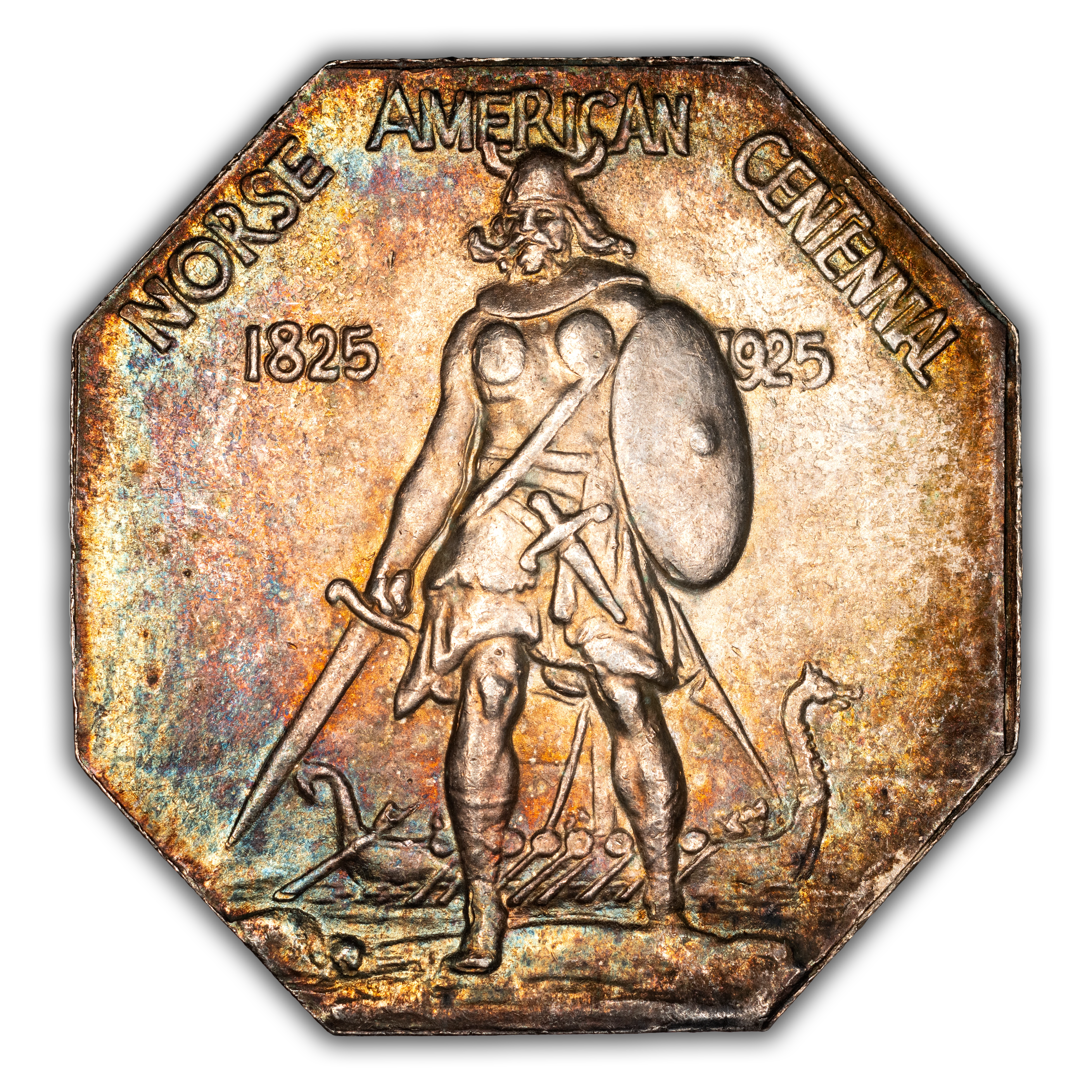 1925 Medal Norse American, Thin MS