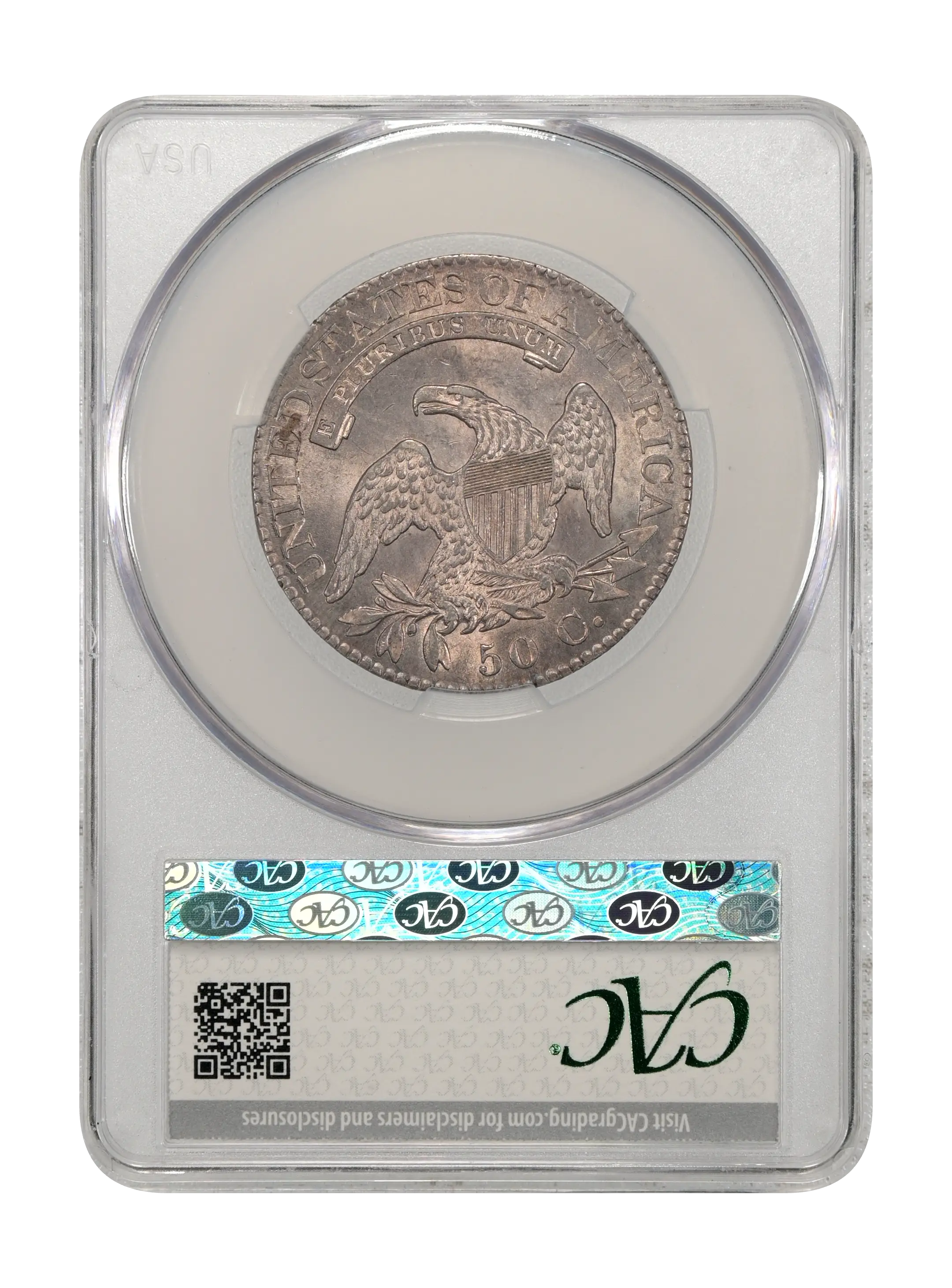 1824/4 50c Overdate, O-109 MS thumbnail 15