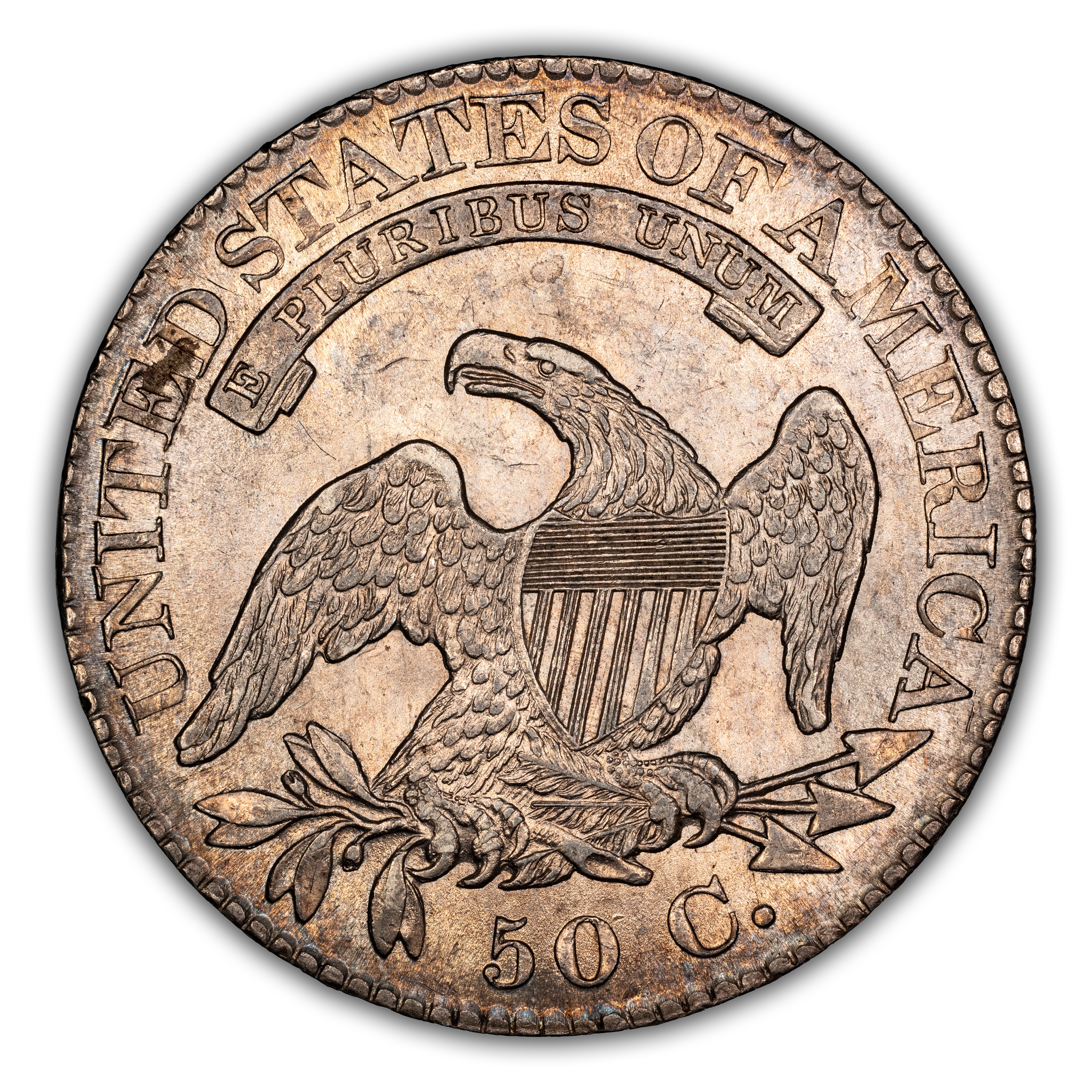 1824/4 50c Overdate, O-109 MS thumbnail 7