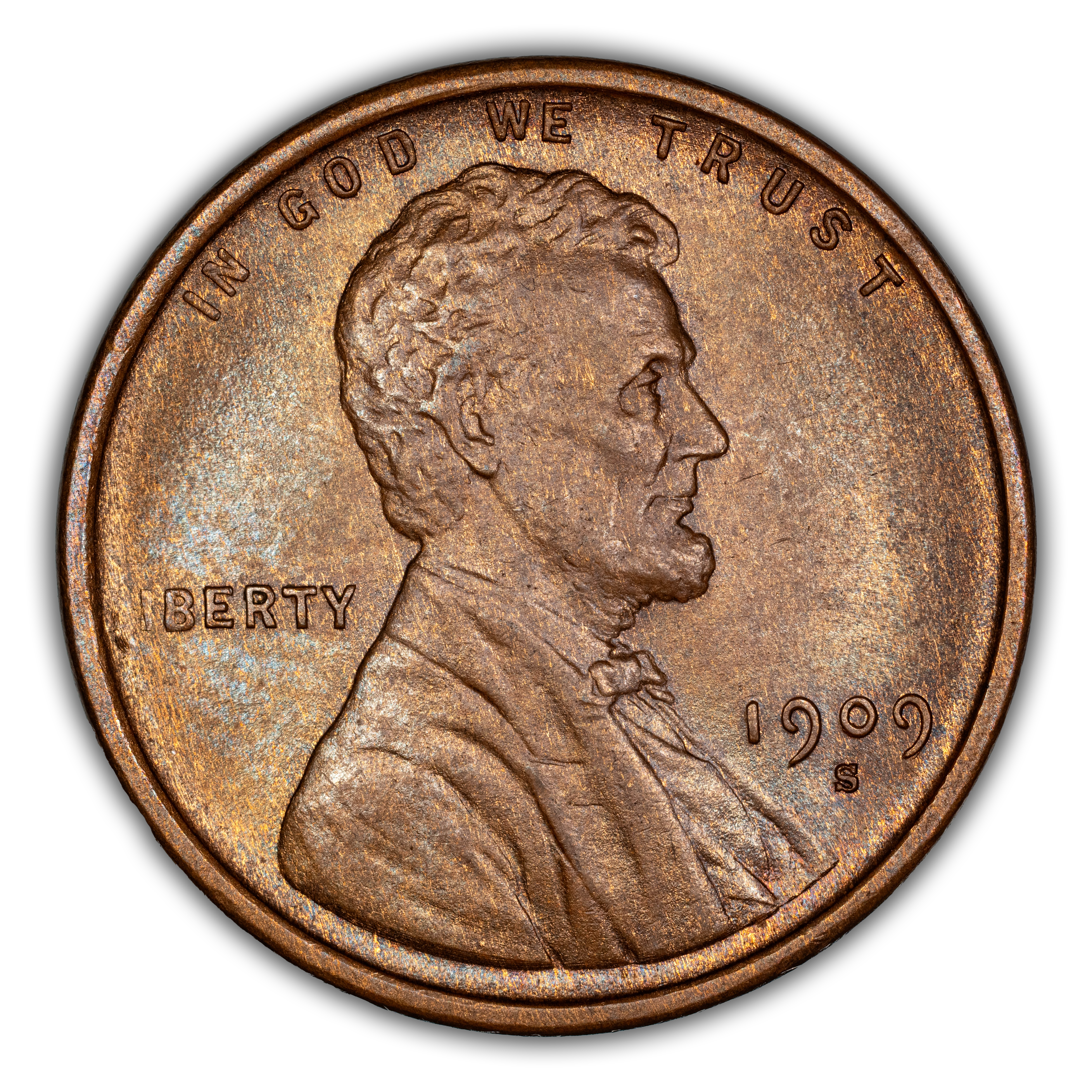 1909-S 1c Lincoln MS BN