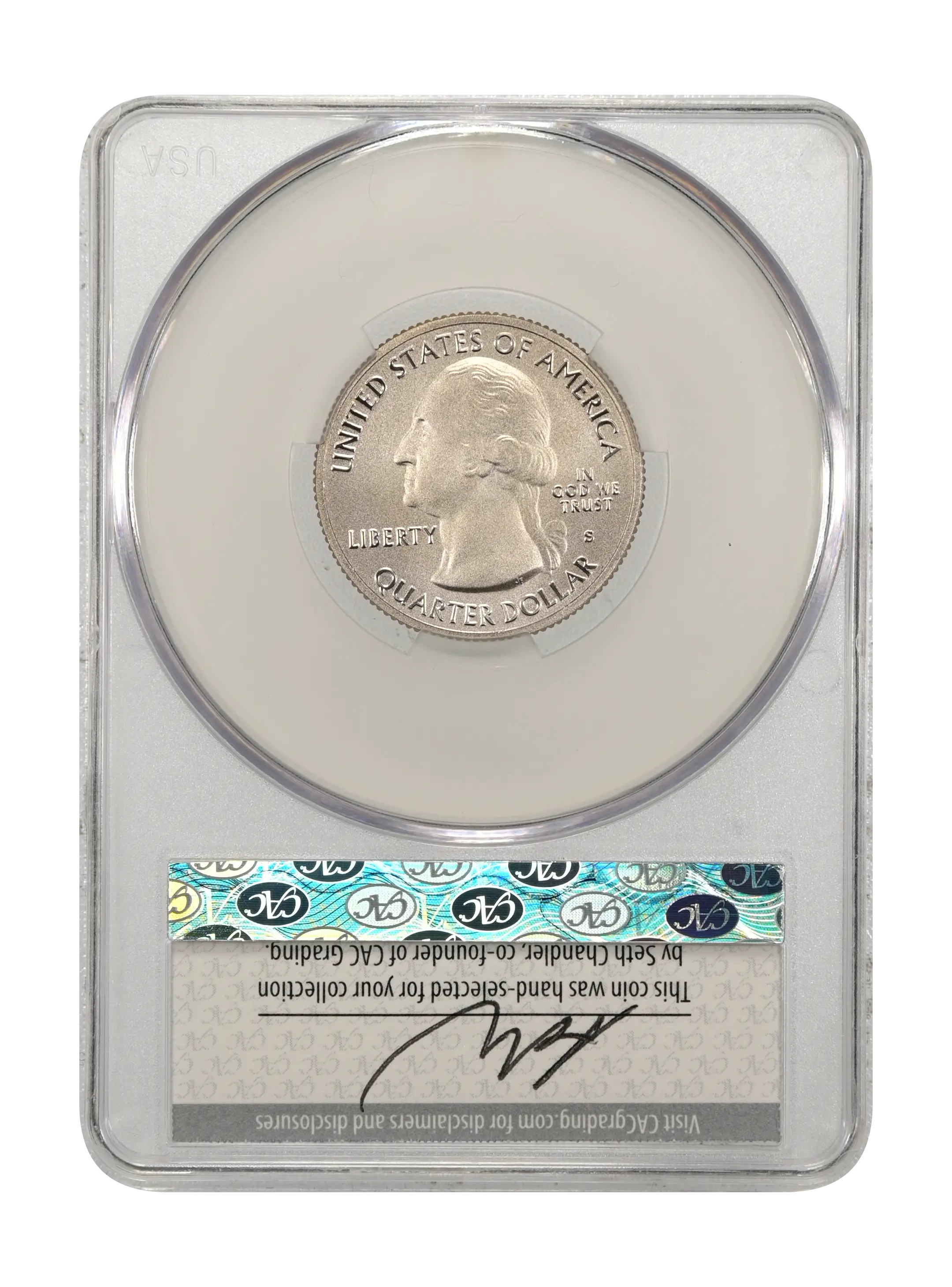 2017-S 25c Ellis Island, Enhanced Unc MS thumbnail 5