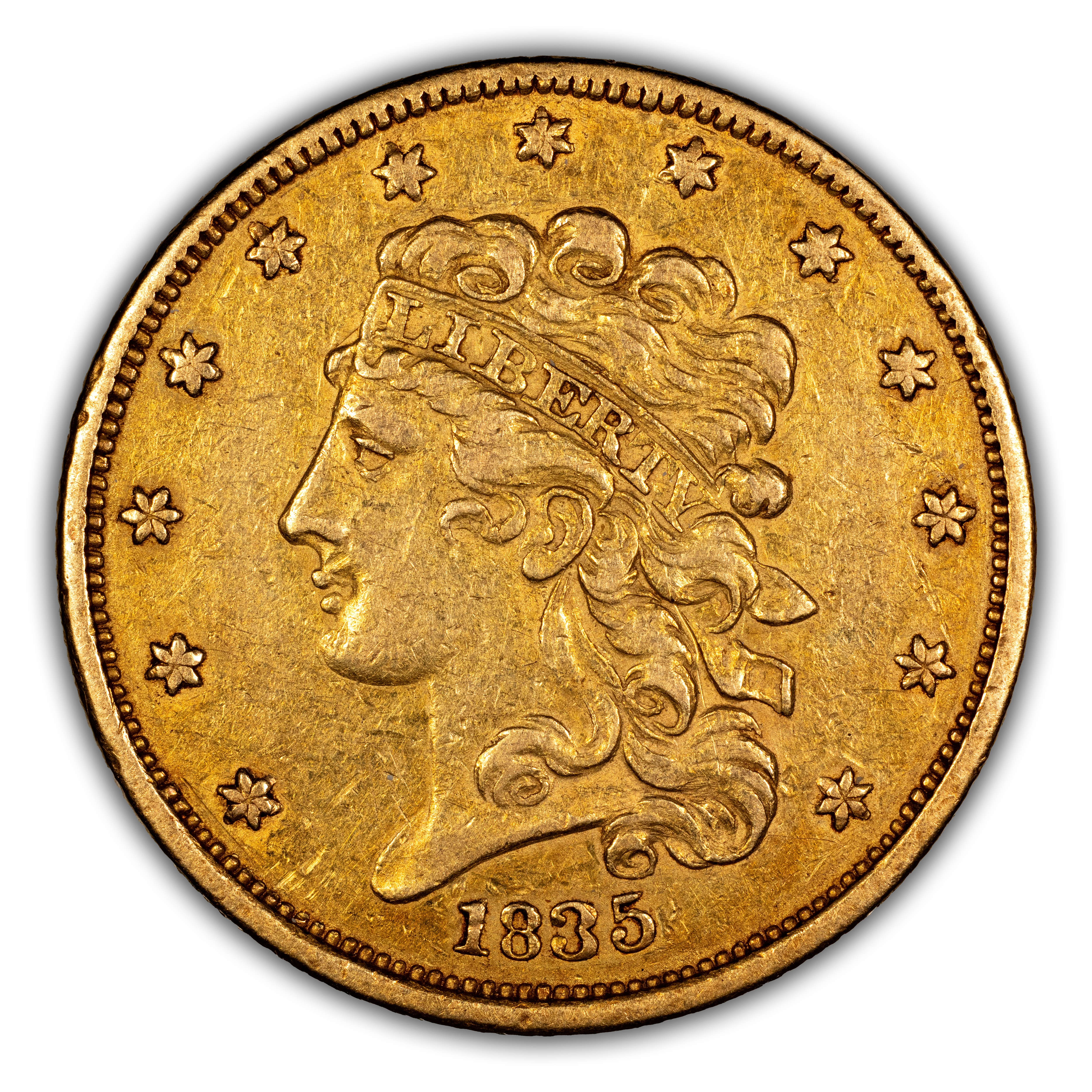 1835 $5 MS