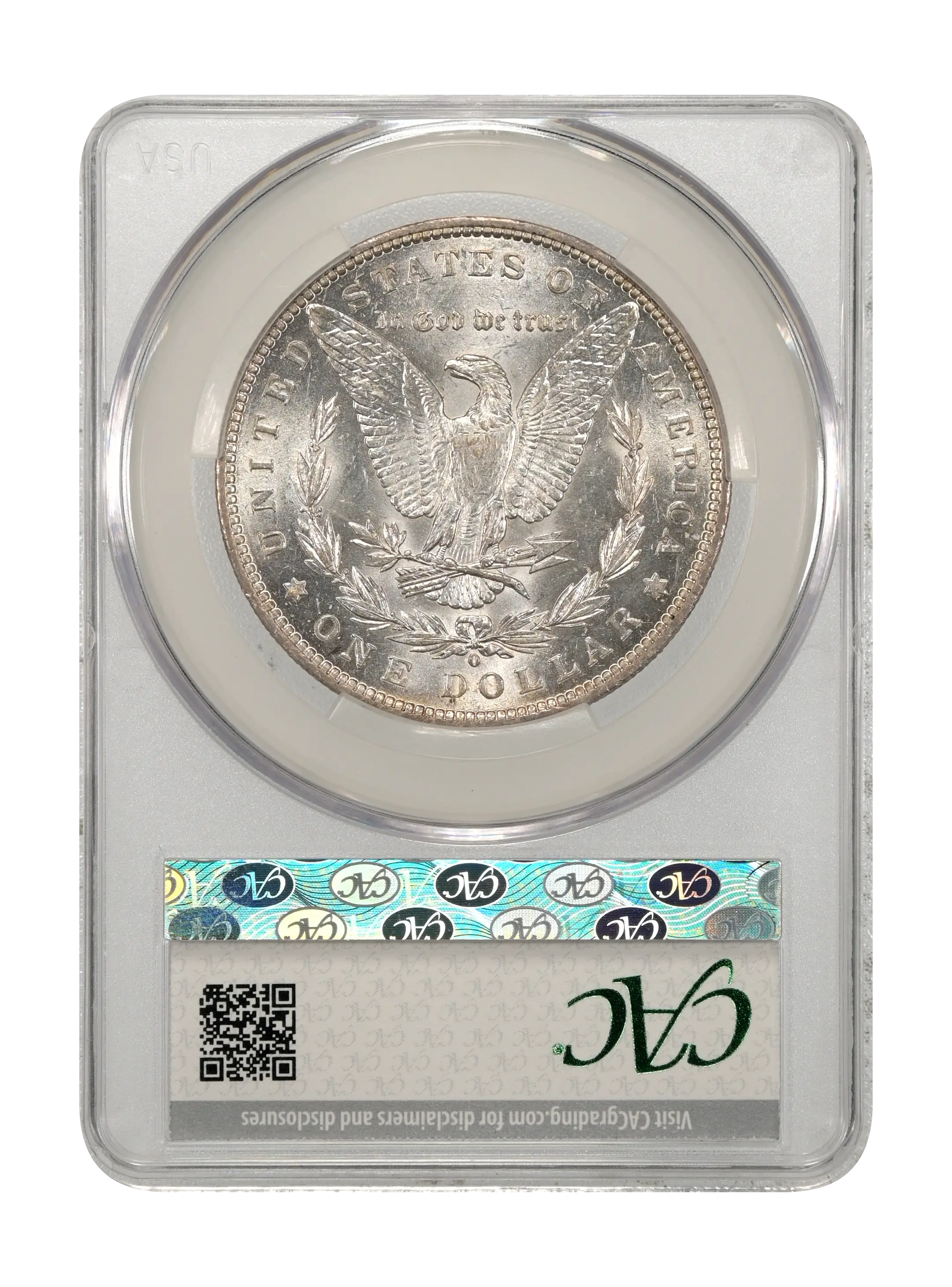 1889-O $1  Oval O, VAM-2A MS thumbnail 4