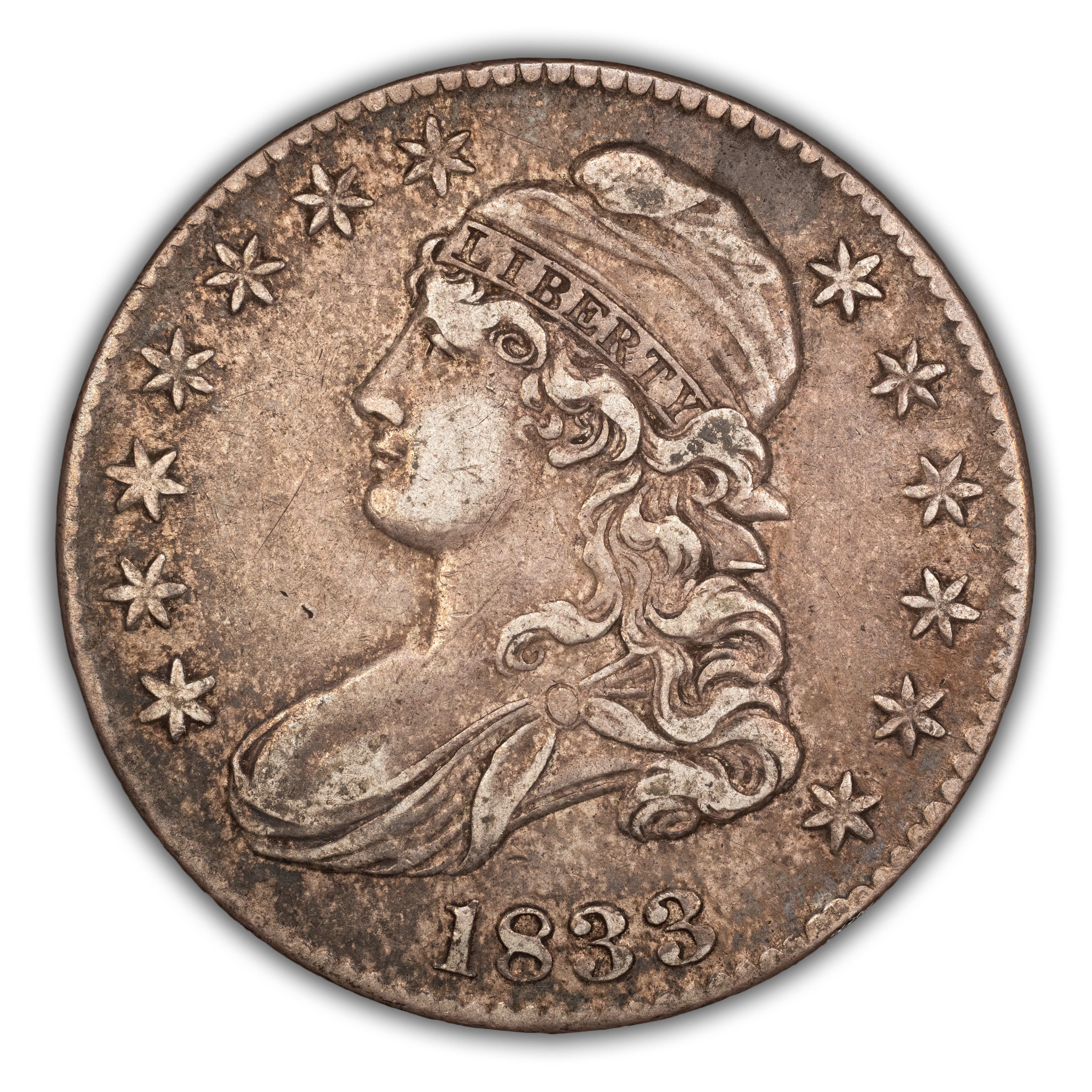 1833 50c O-102 MS thumbnail 2