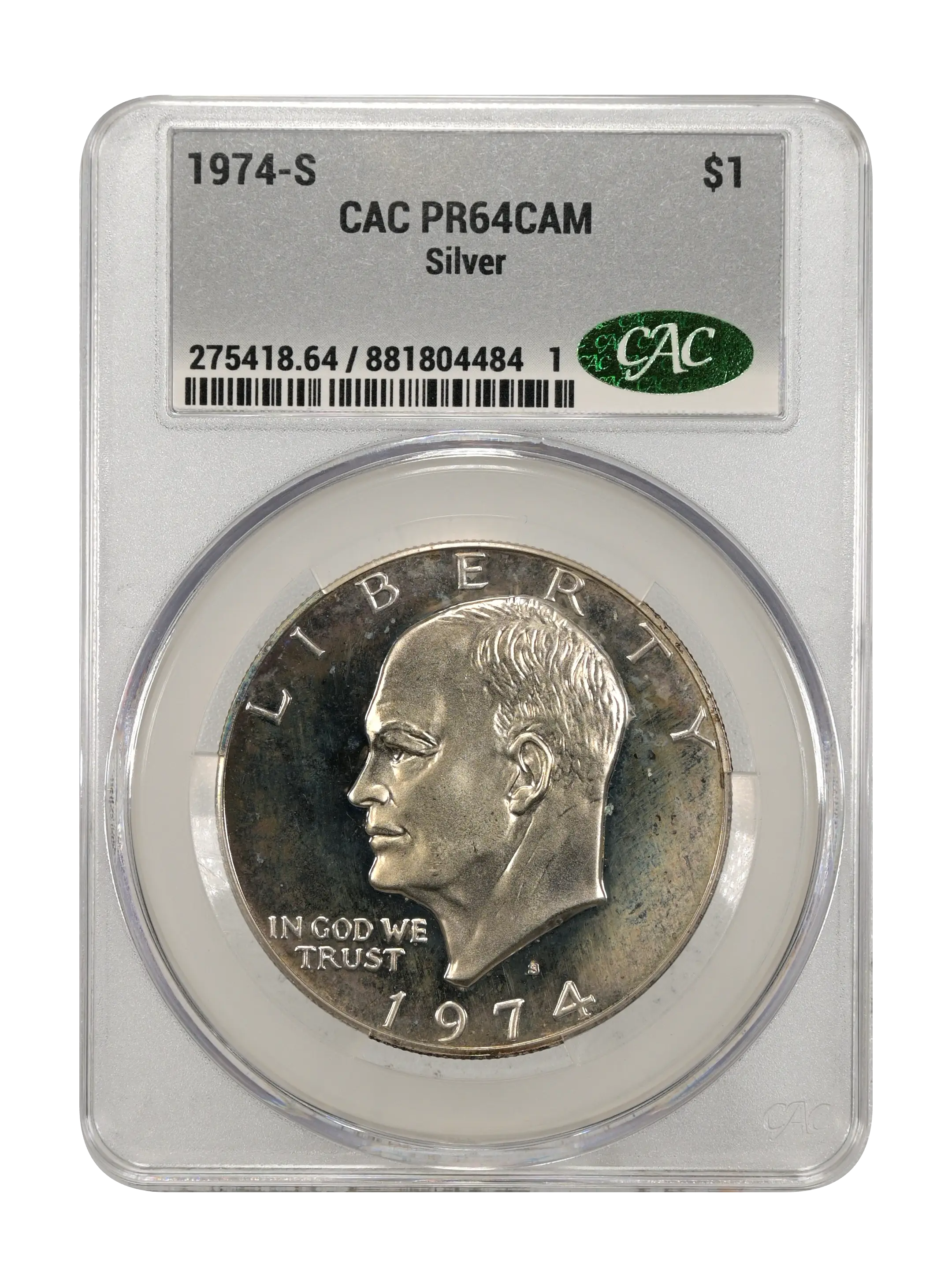 1974-S $1  Silver PR CAM thumbnail 16