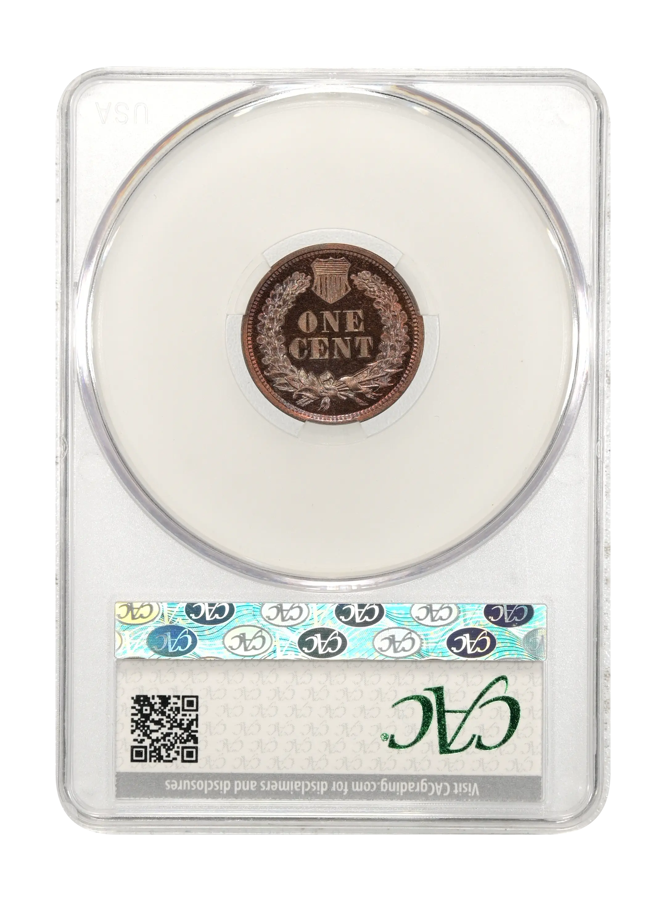 1864 1c Bronze PR BN thumbnail 16