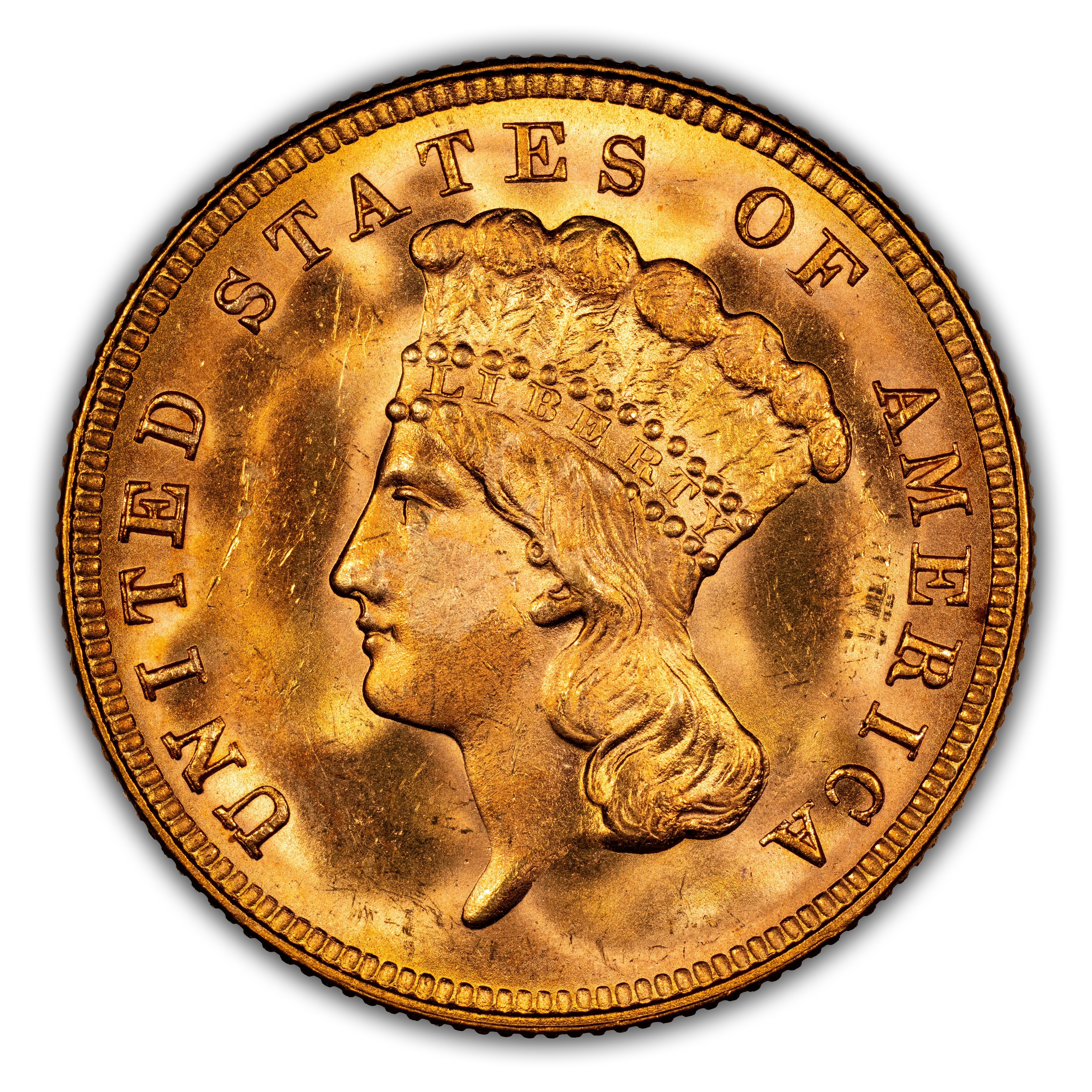 1888 $3 MS