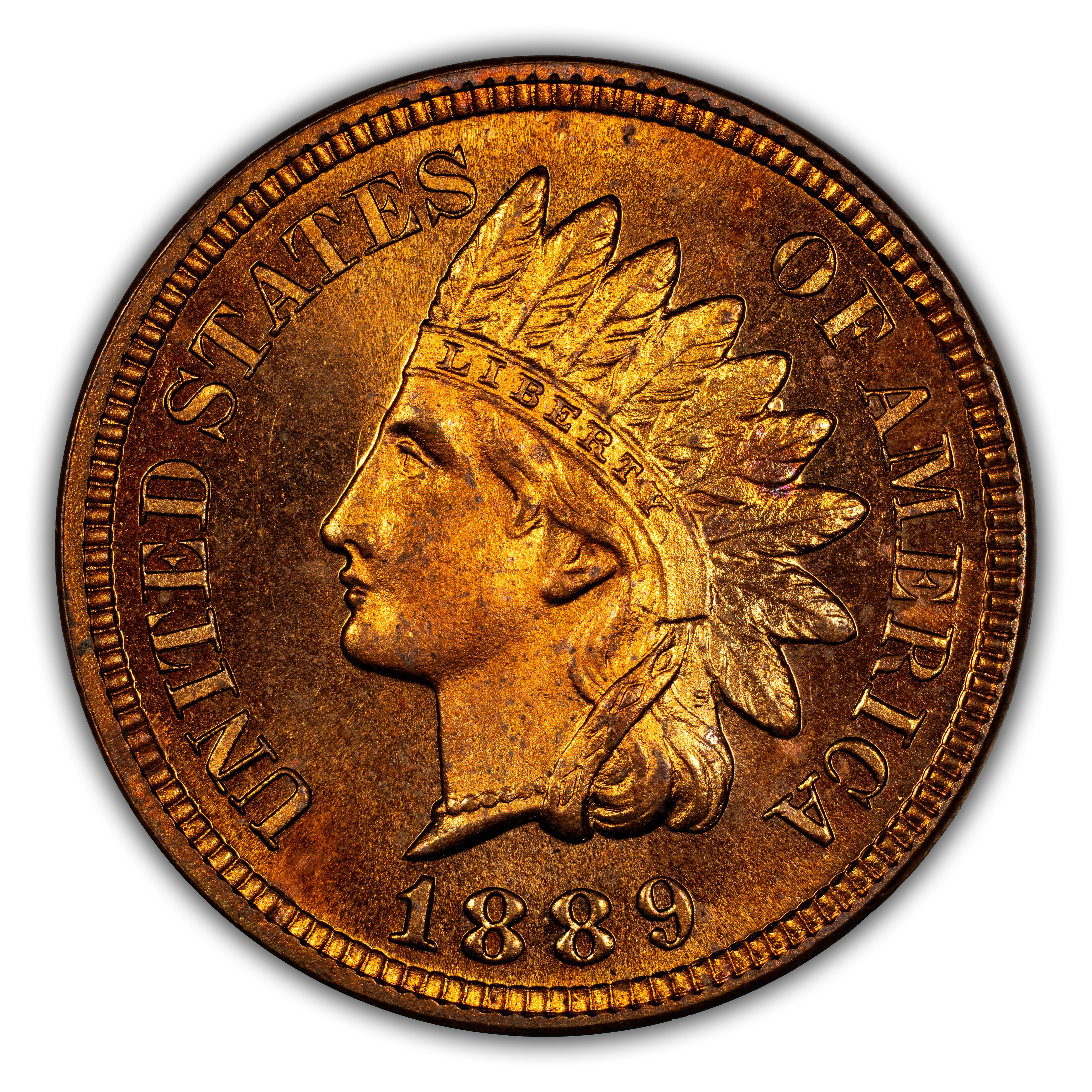 1889 1c PR RD