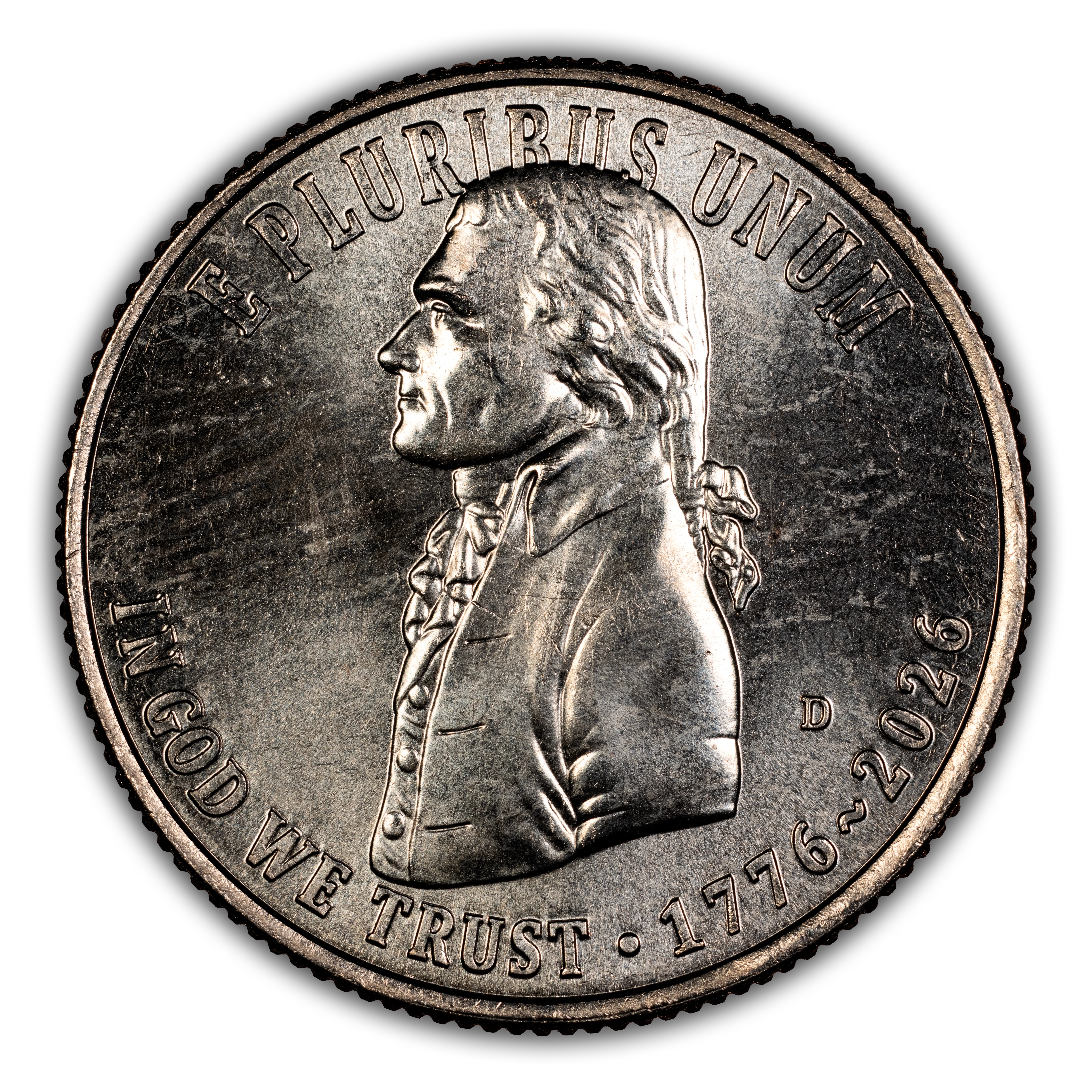 1776~2026-D 25c Declaration of Independence MS thumbnail 3