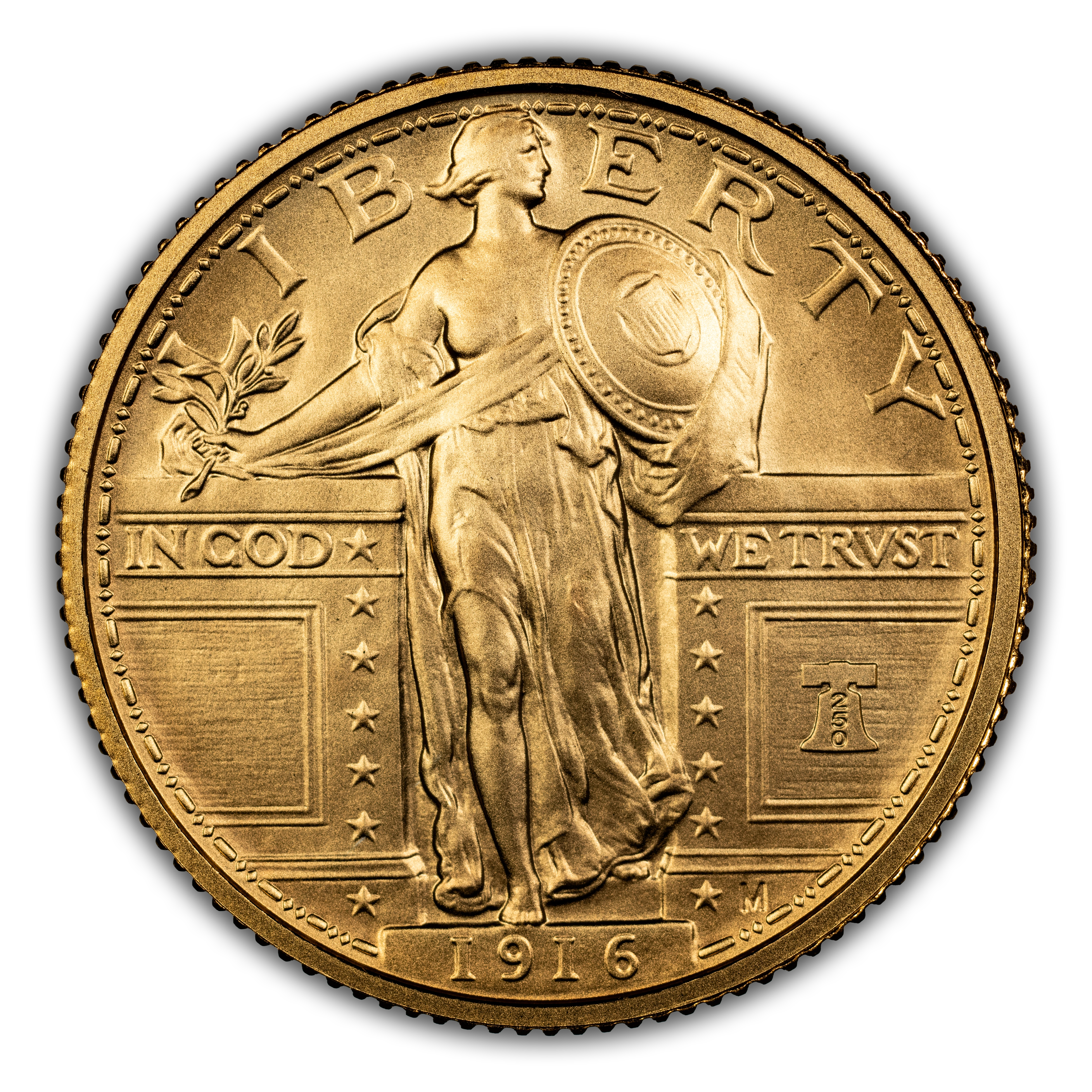 (2026) G25c Gold Standing Liberty, 250th Anniversary Privy SP