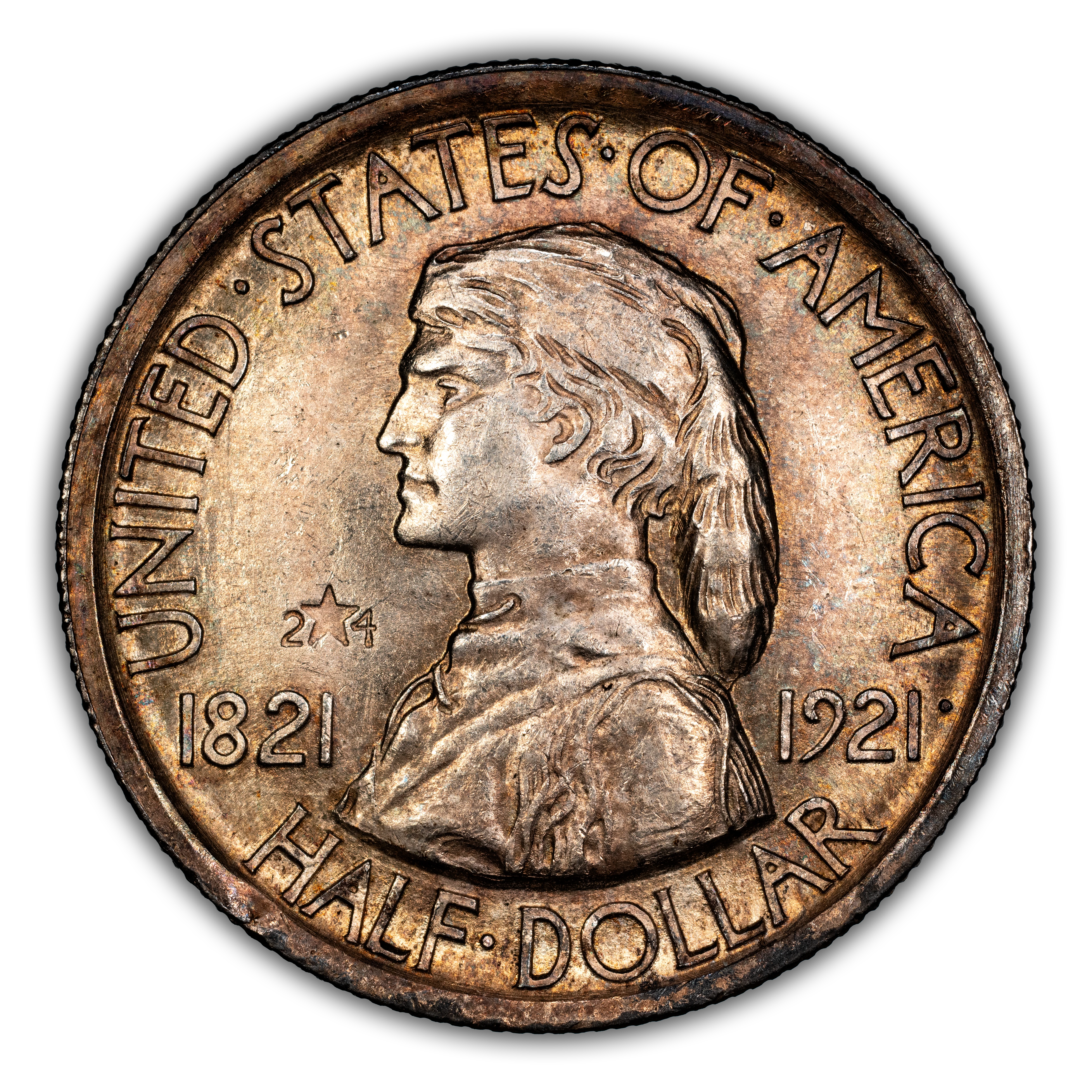1921 50c Missouri, 2x4 MS thumbnail 4