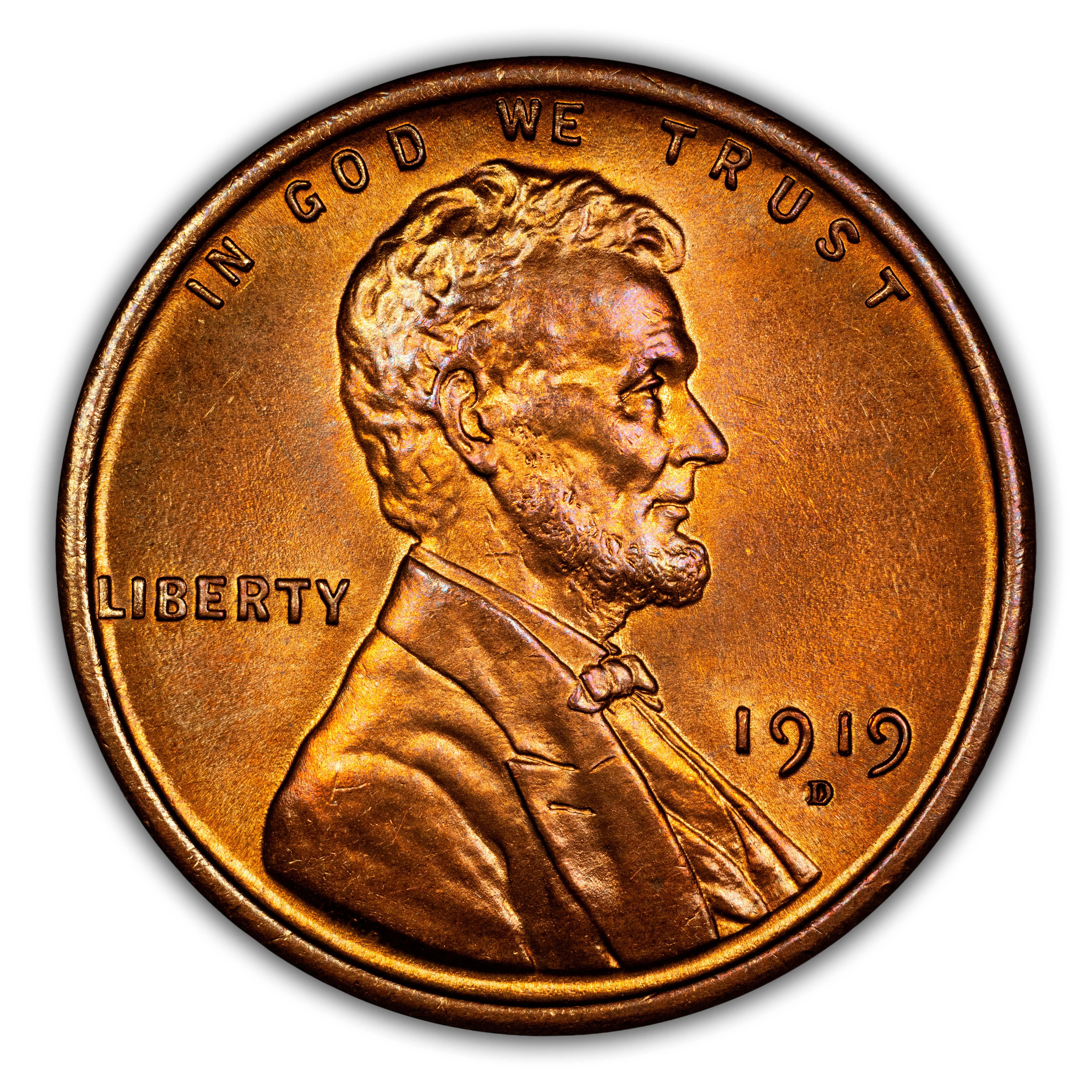 1919-D 1c MS BN thumbnail 3