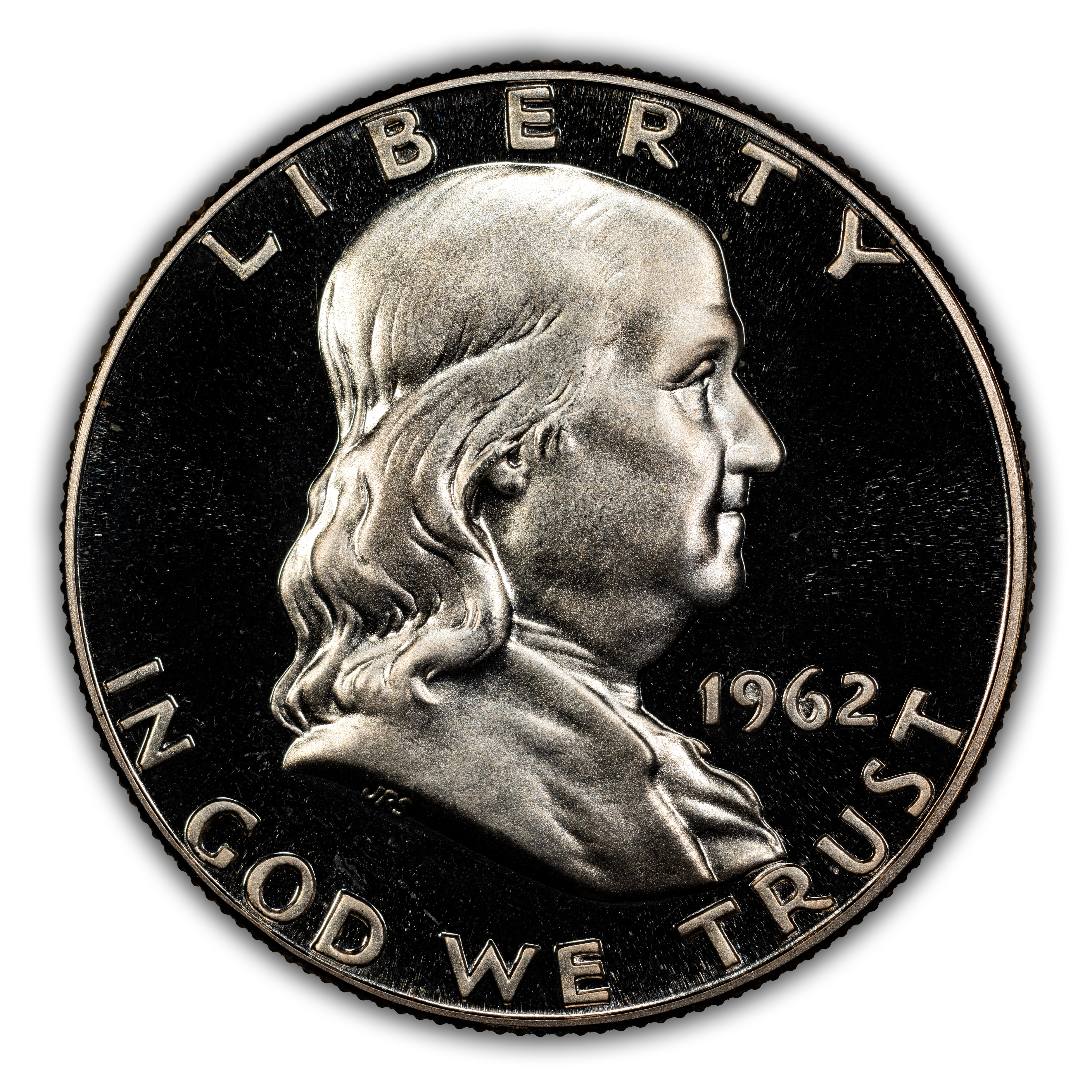 Franklin Half Dollar Set 50c 1950-1963, 14 Coins PR DCAM thumbnail 16