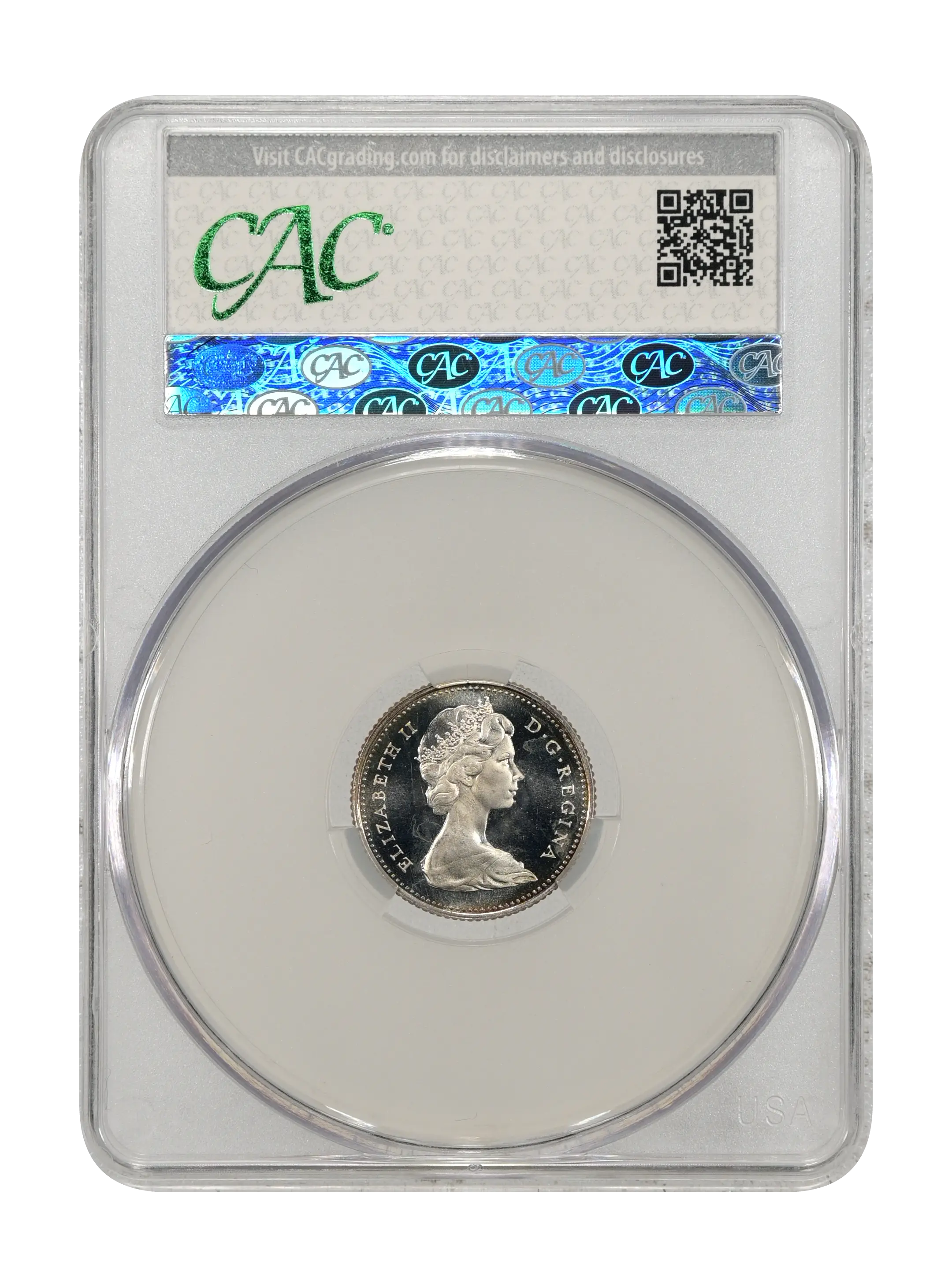 1965 10c Bluenose PL CAM thumbnail 2
