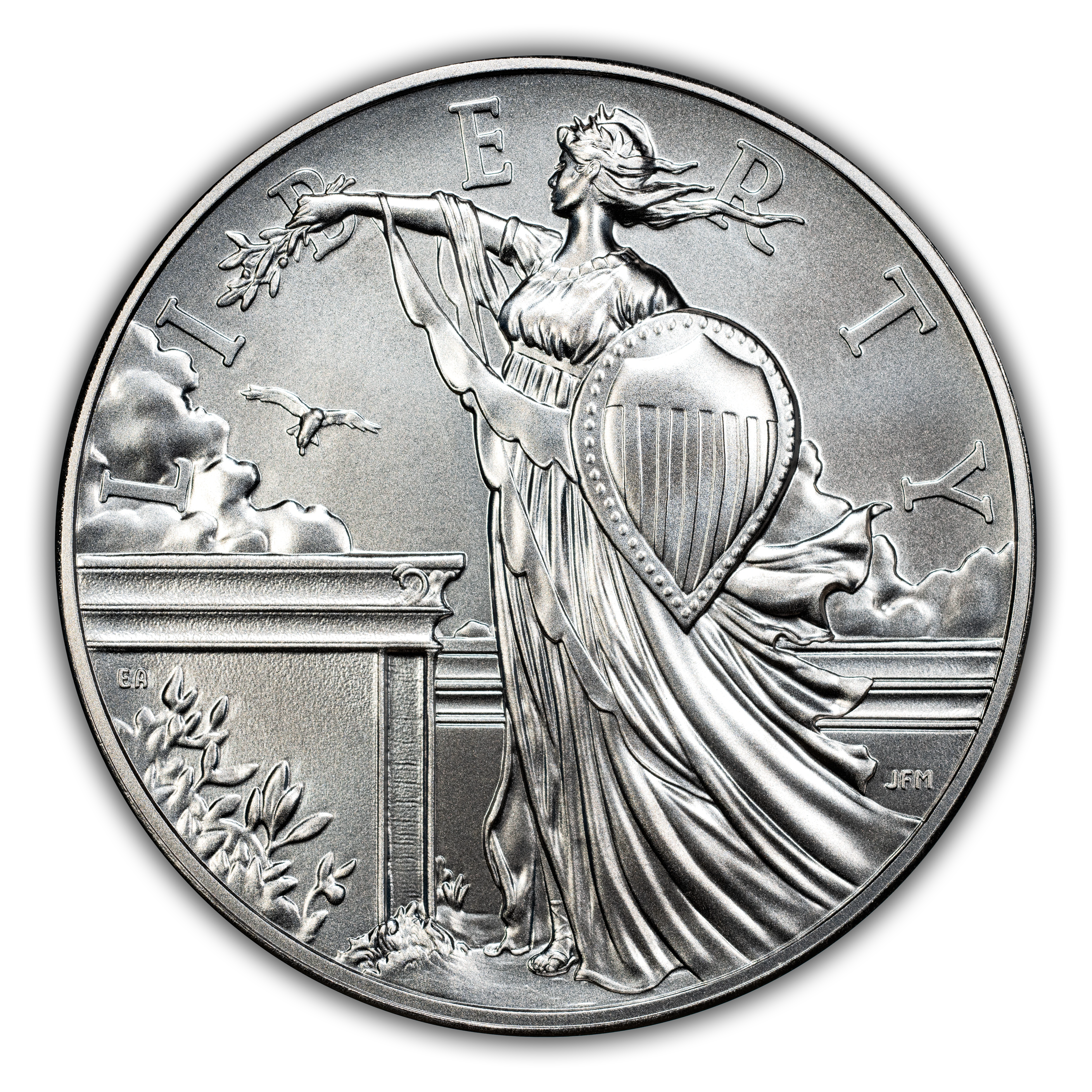 (2026) Medal 1oz Silver, Standing Liberty MS
