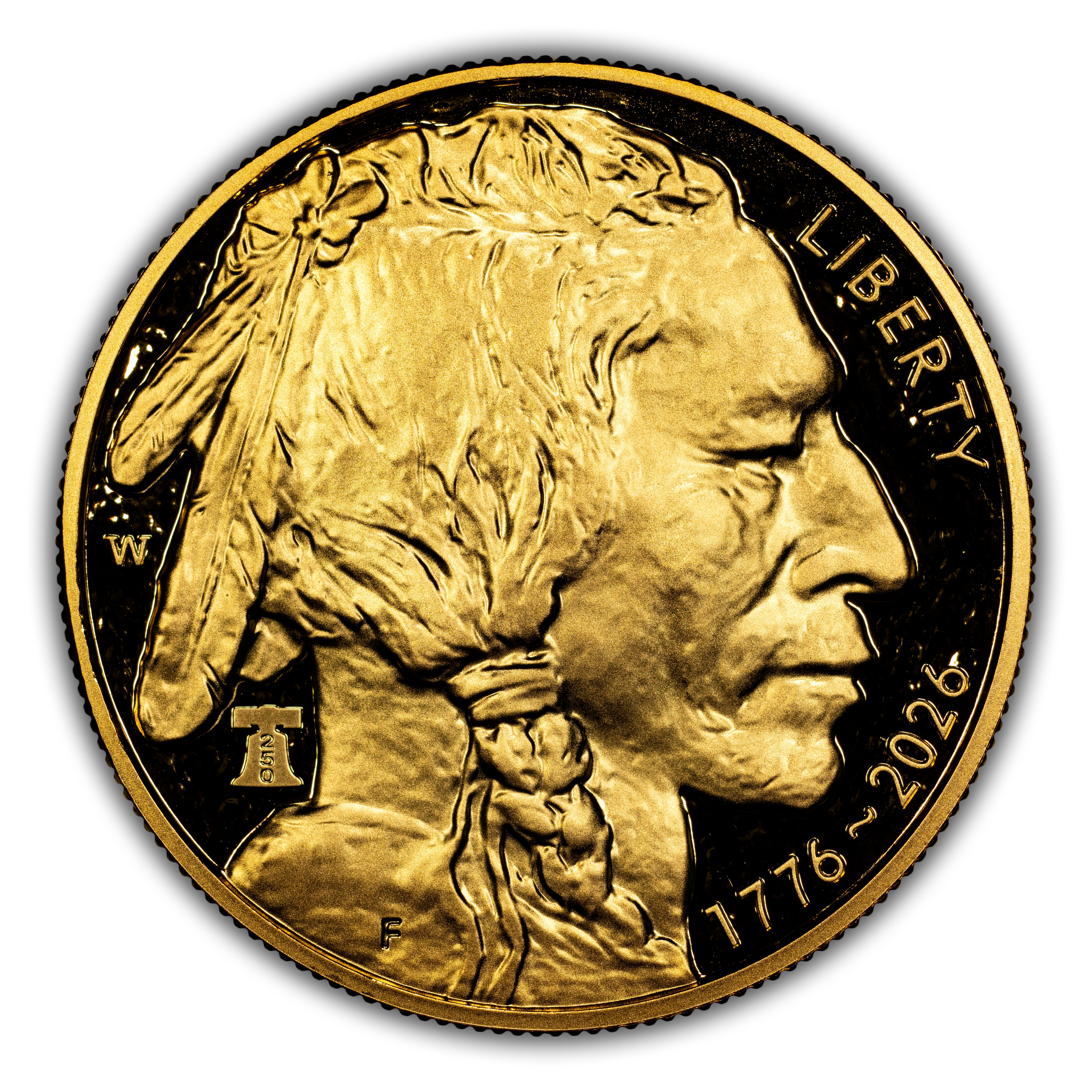 1776~2026-W G$50  Gold Buffalo PR DCAM thumbnail 3