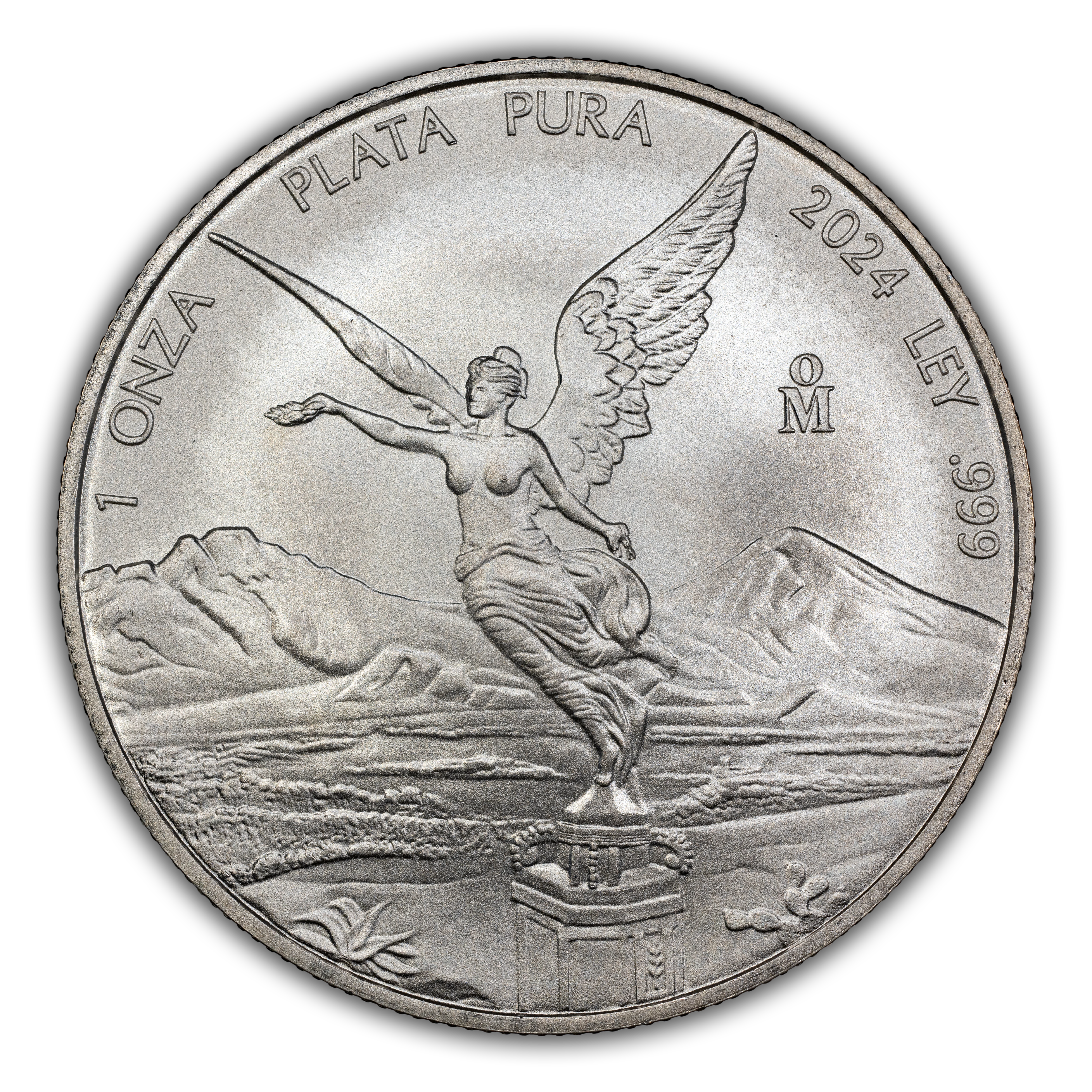 2024-Mo 1 Onza Libertad, Silver MS