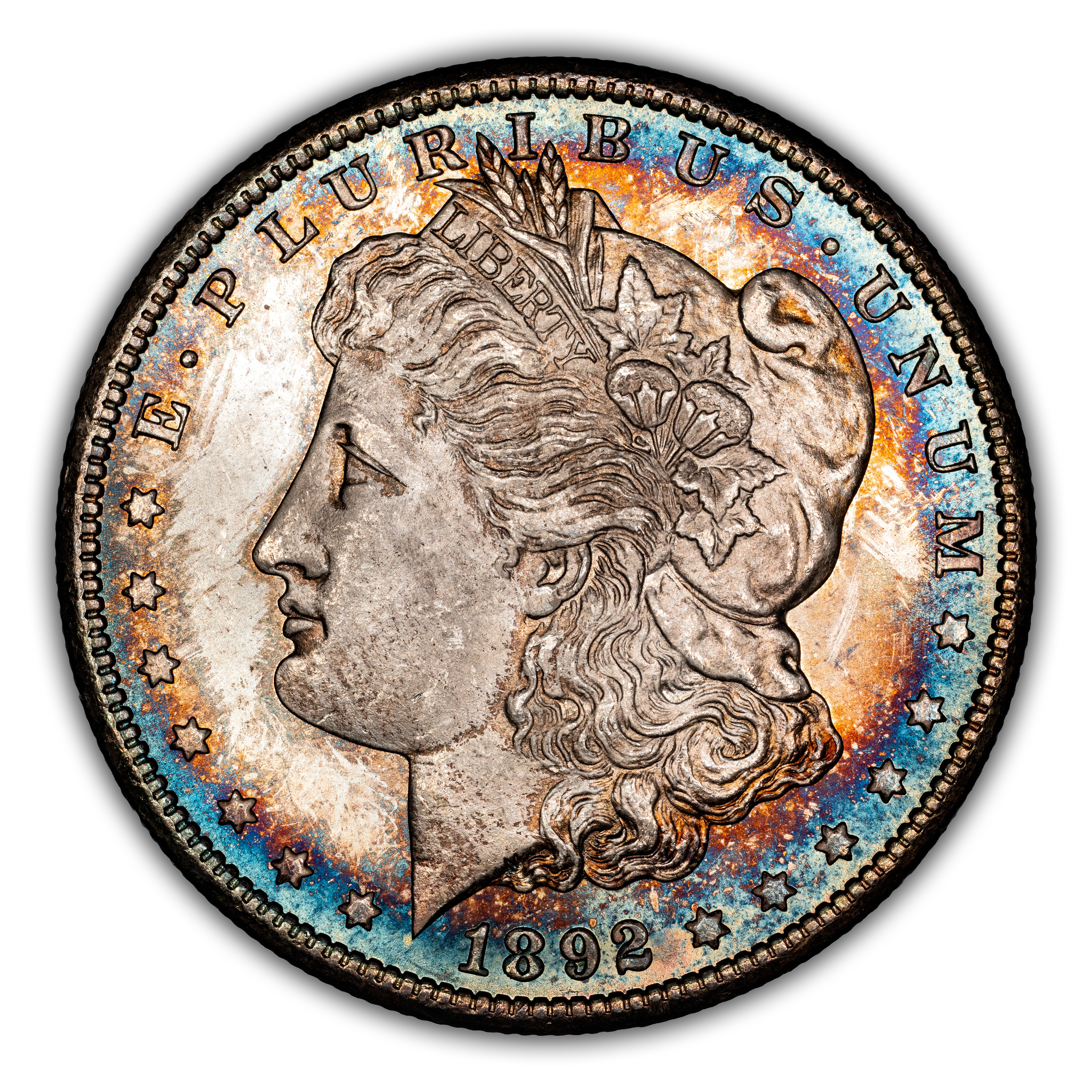 1892-CC $1  Doubled 189, VAM-13 MS thumbnail 2