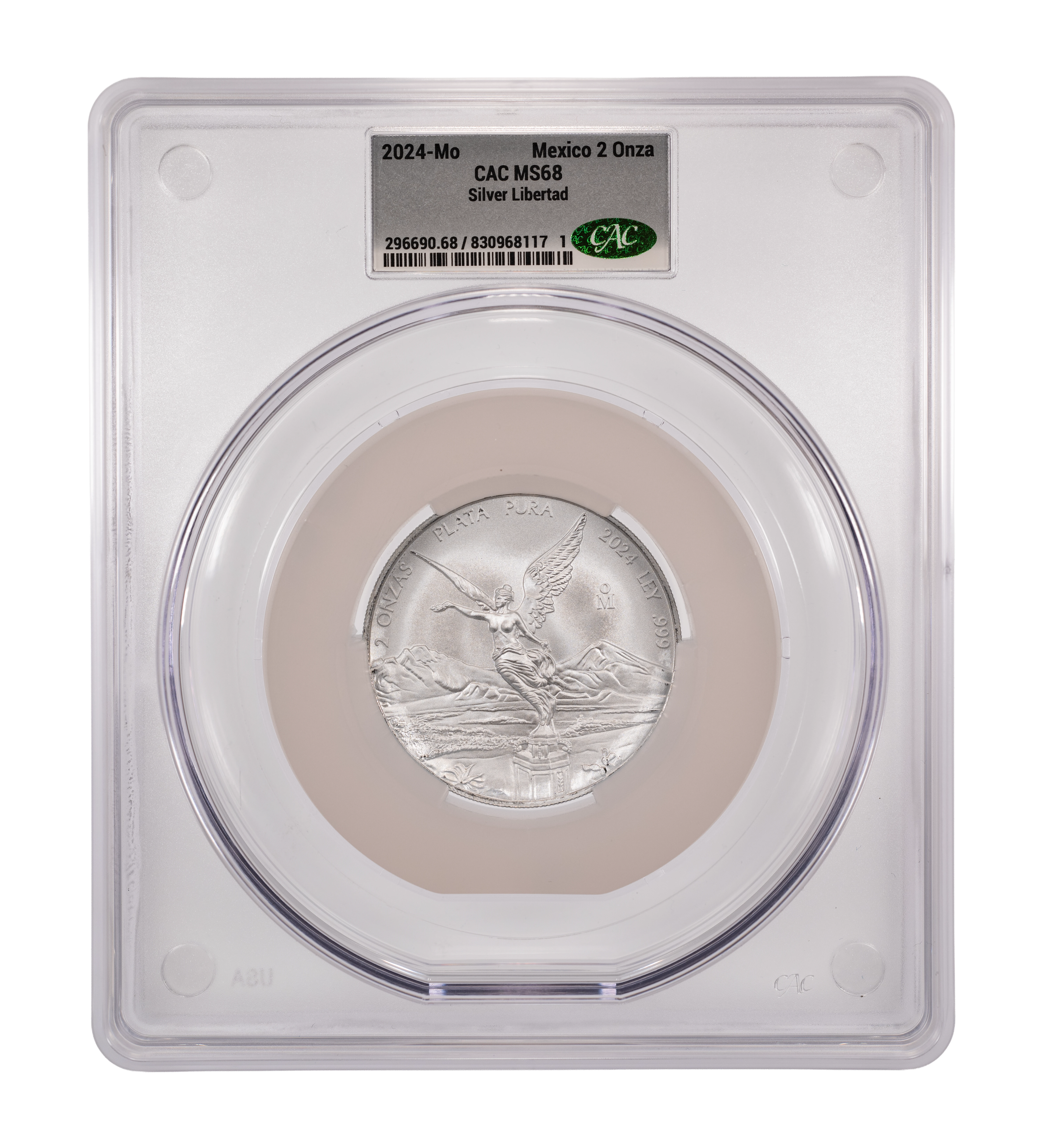 2024-Mo 2 Onza Libertad, Silver MS (KM-614) thumbnail 3