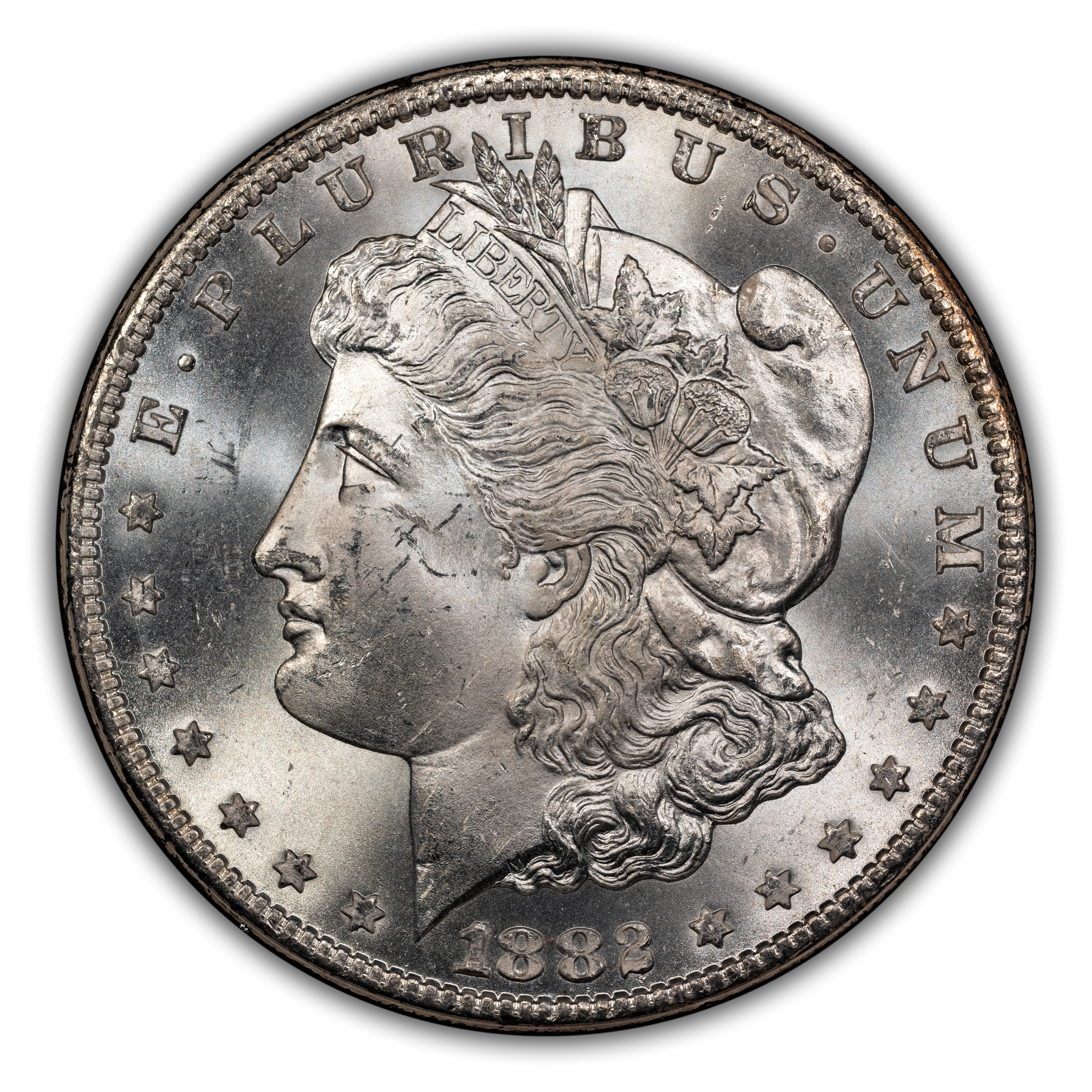 1882-CC $1  GSA Hoard, Doubled 882, VAM-5 MS thumbnail 3