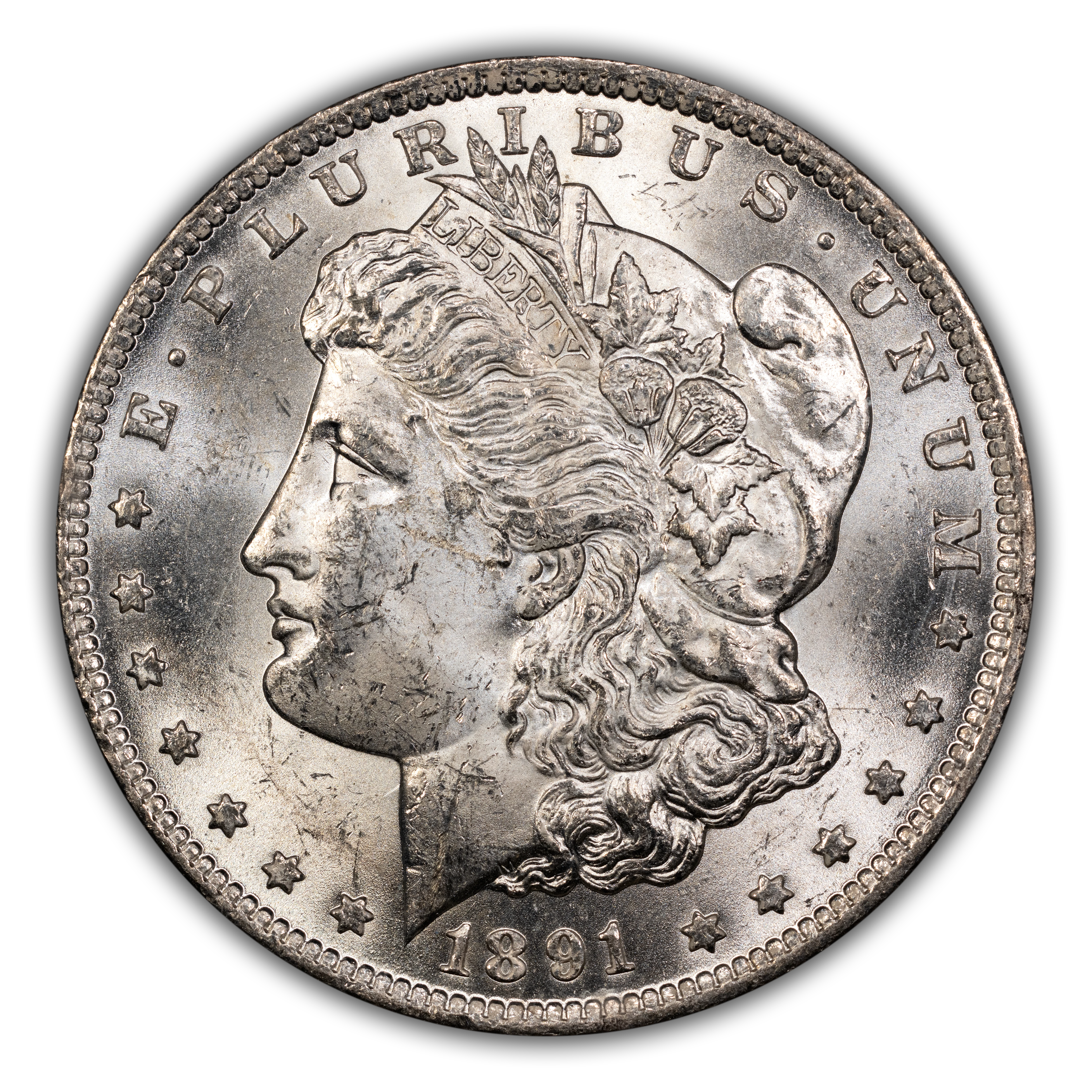 1891-CC $1  GSA Hoard, Hard package MS thumbnail 3