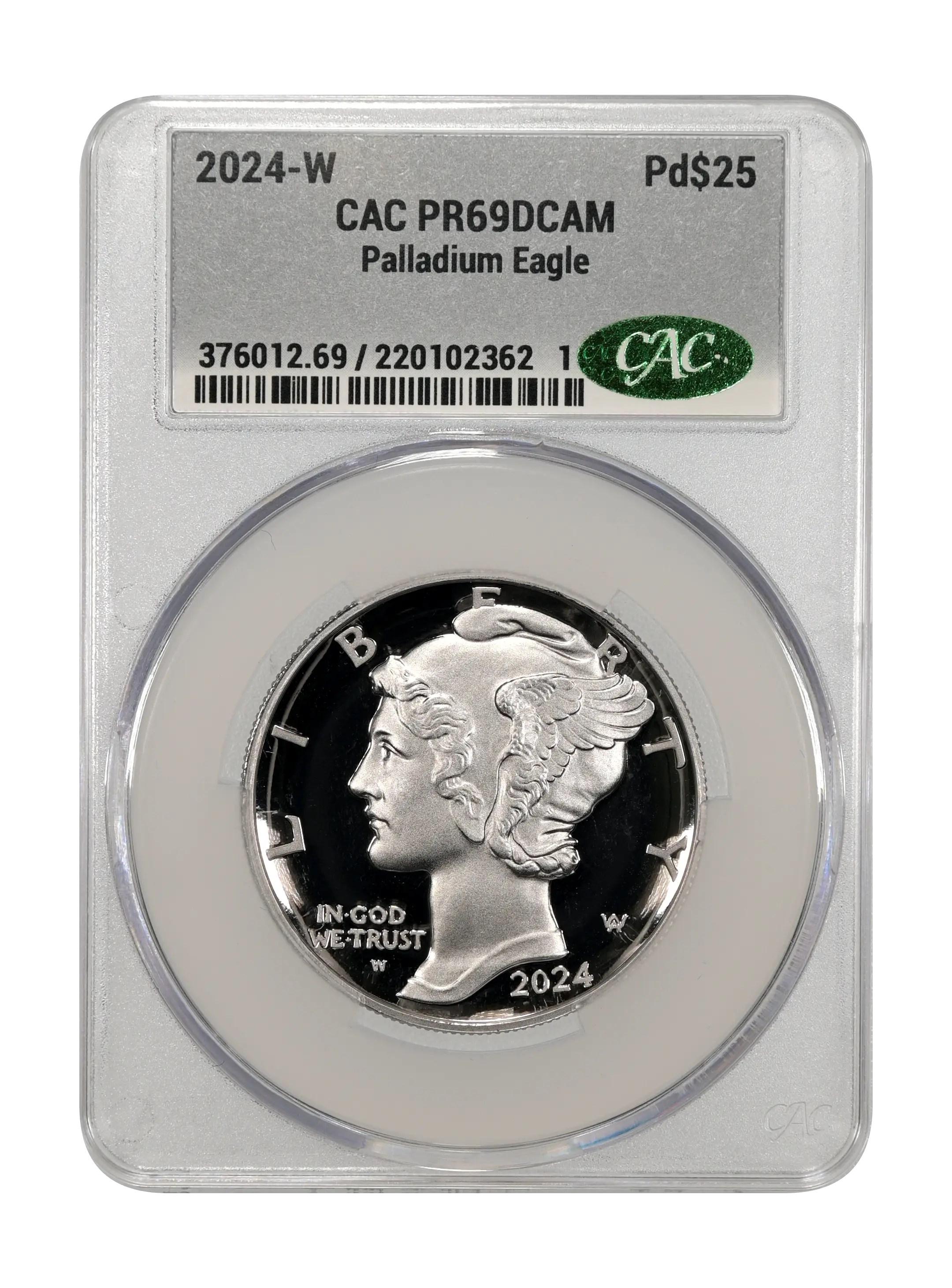 2024-W $25  Palladium Eagle PR DCAM thumbnail 2