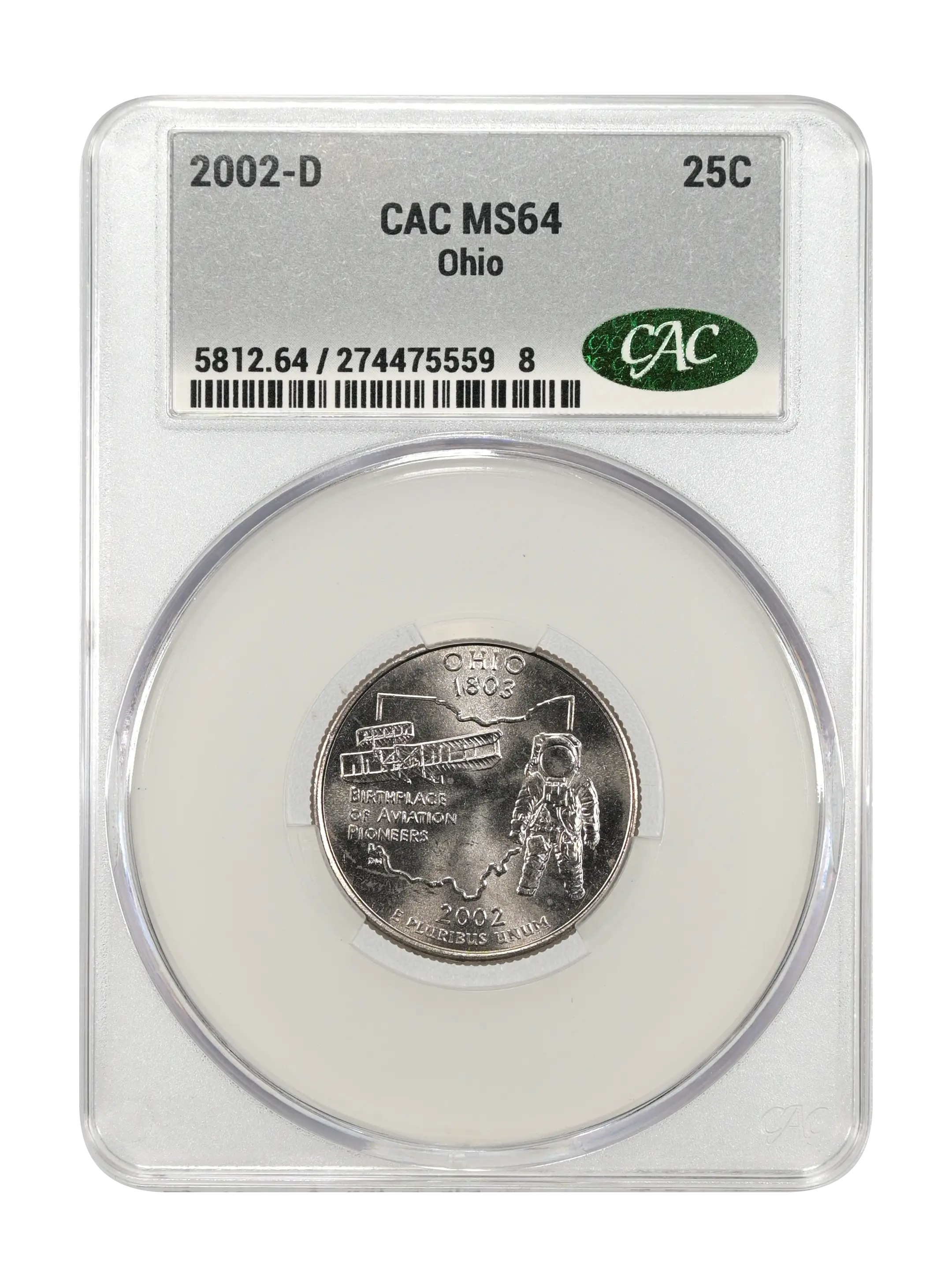2002-D 25c Ohio MS thumbnail 11