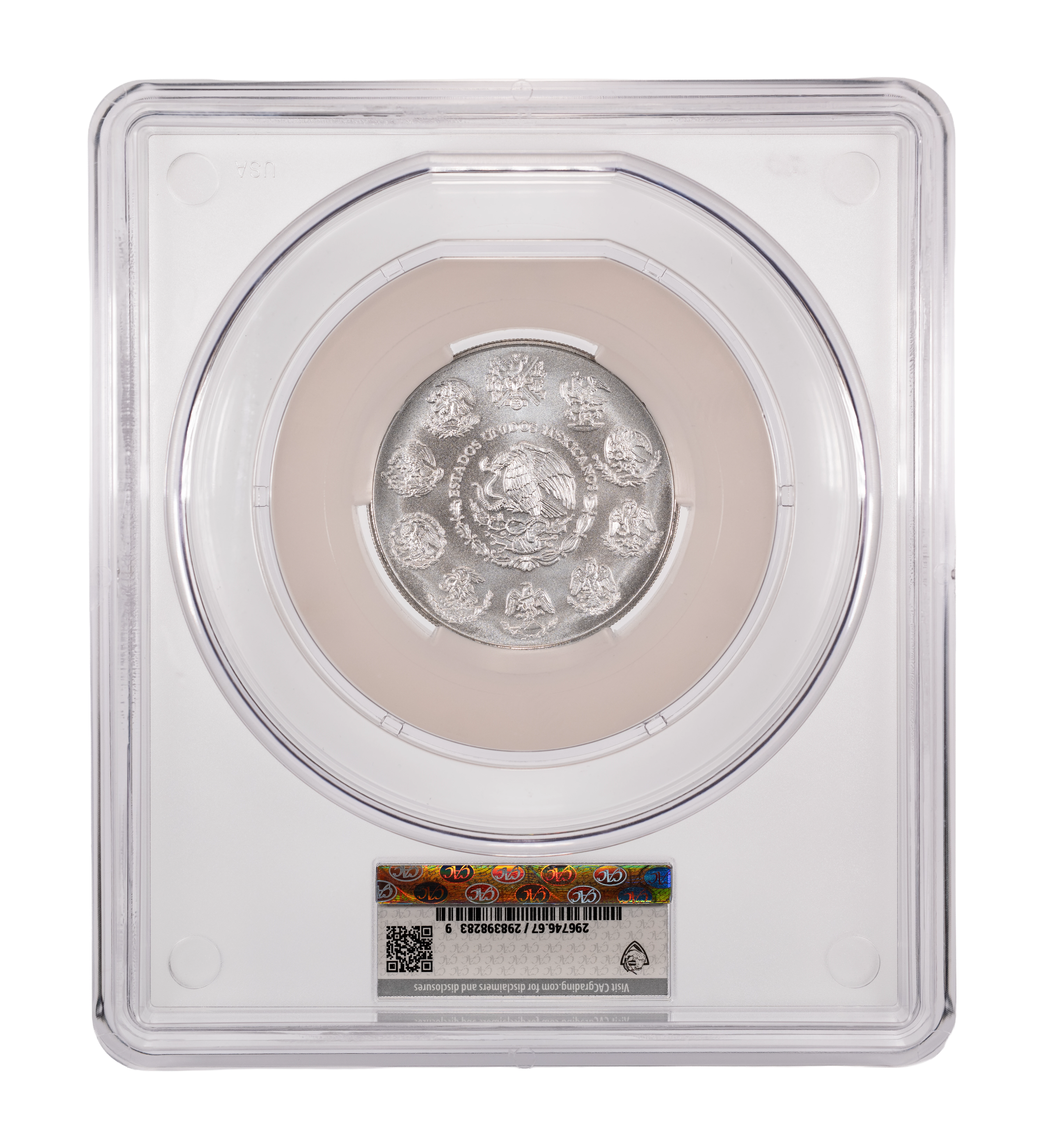 2021-Mo 2 Onza Libertad, Silver MS