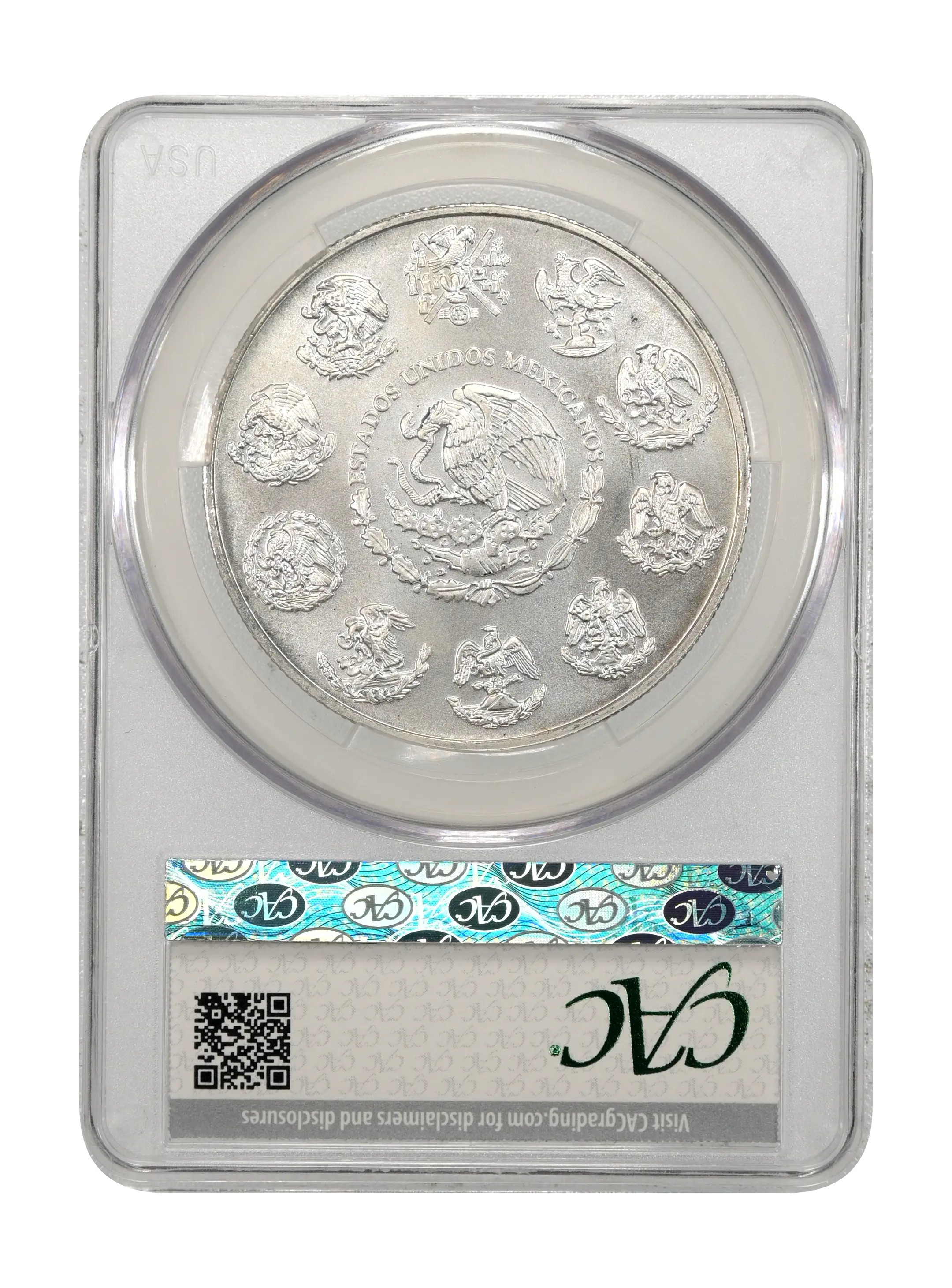 2007-Mo 1 Onza Libertad, Silver MS (KM-639) thumbnail 6