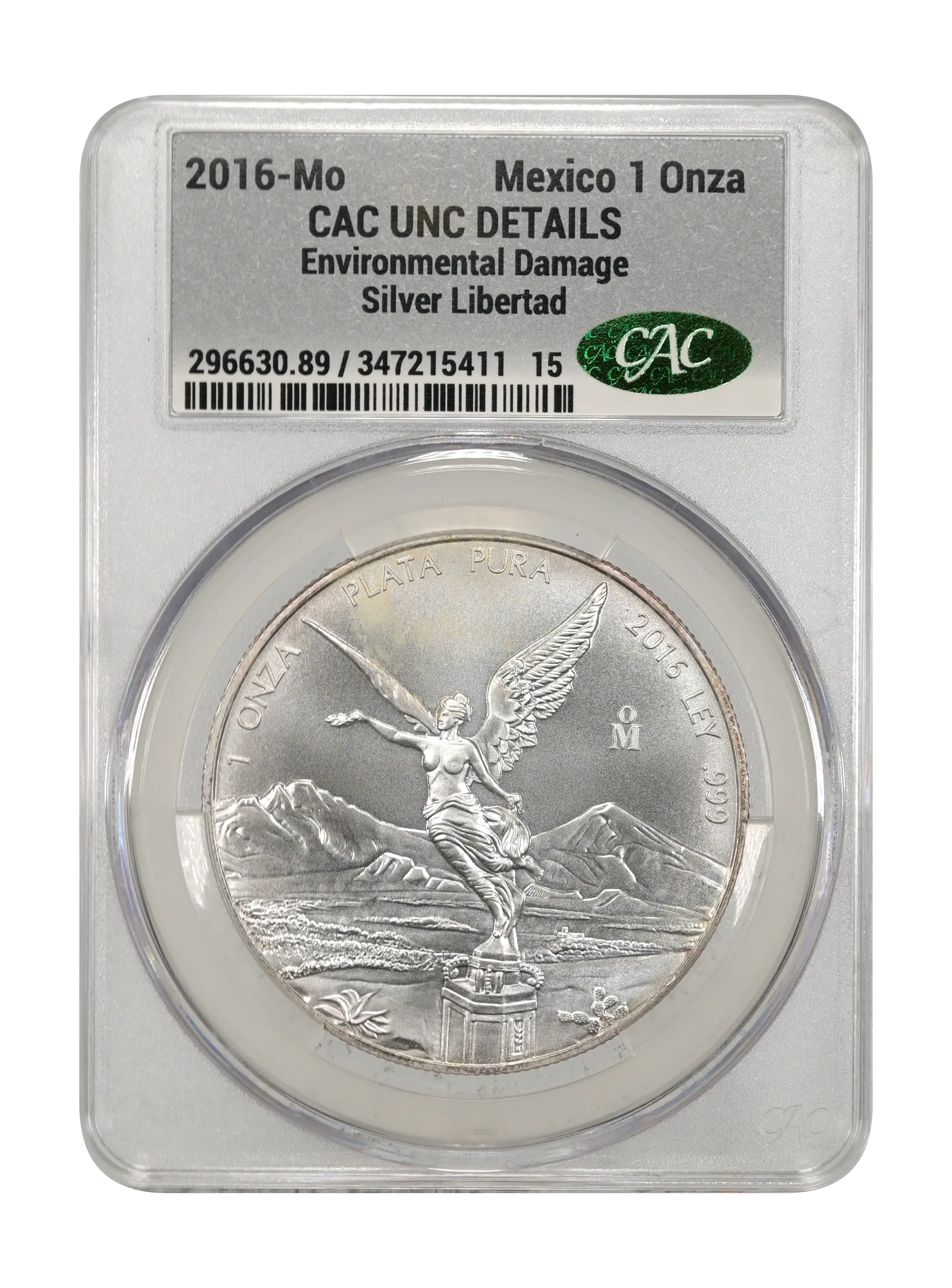 2016-Mo 1 Onza Libertad, Silver MS (KM-639) thumbnail 4