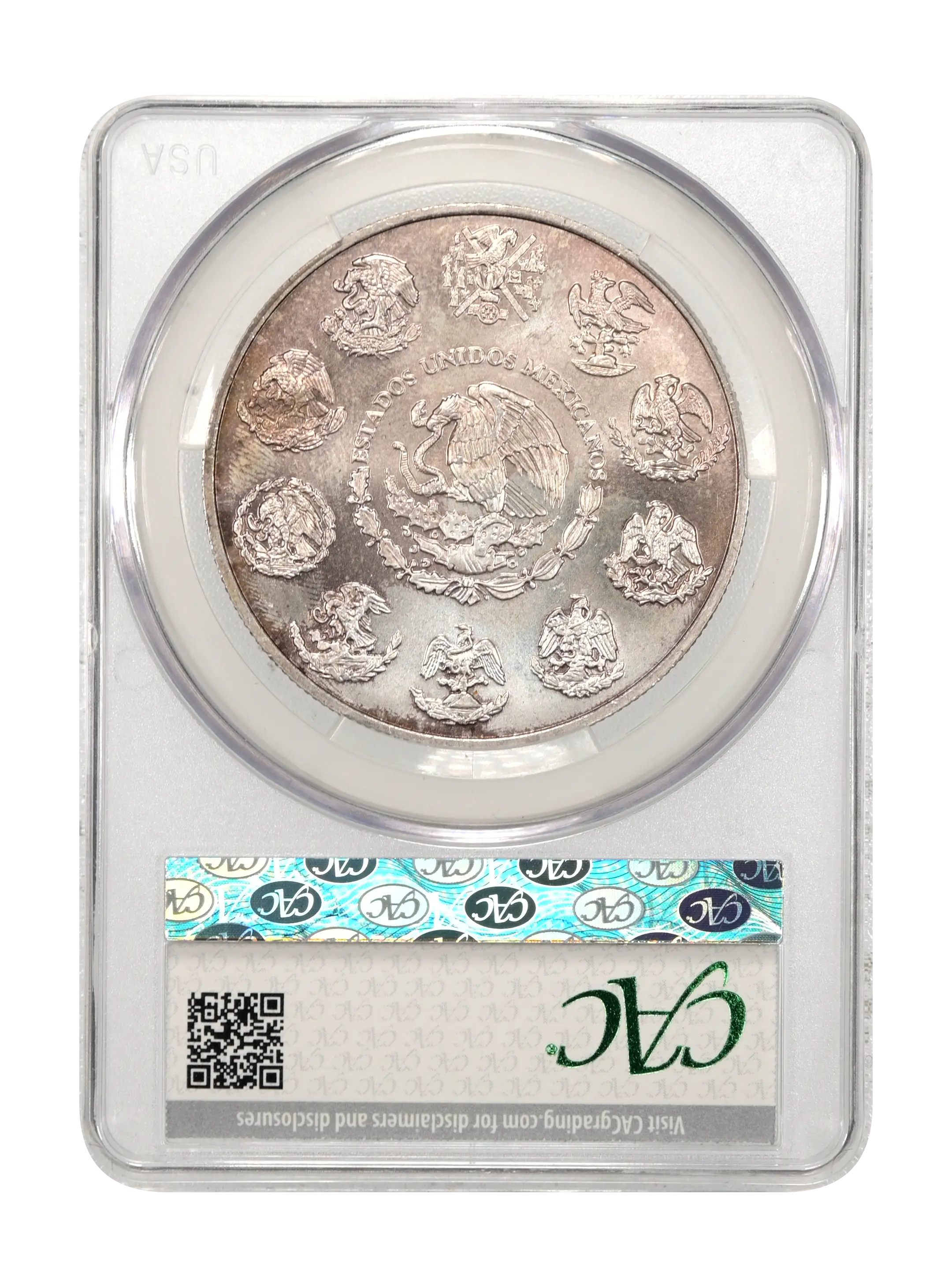 2002-Mo 1 Onza Libertad, Silver MS (KM-639) thumbnail 7