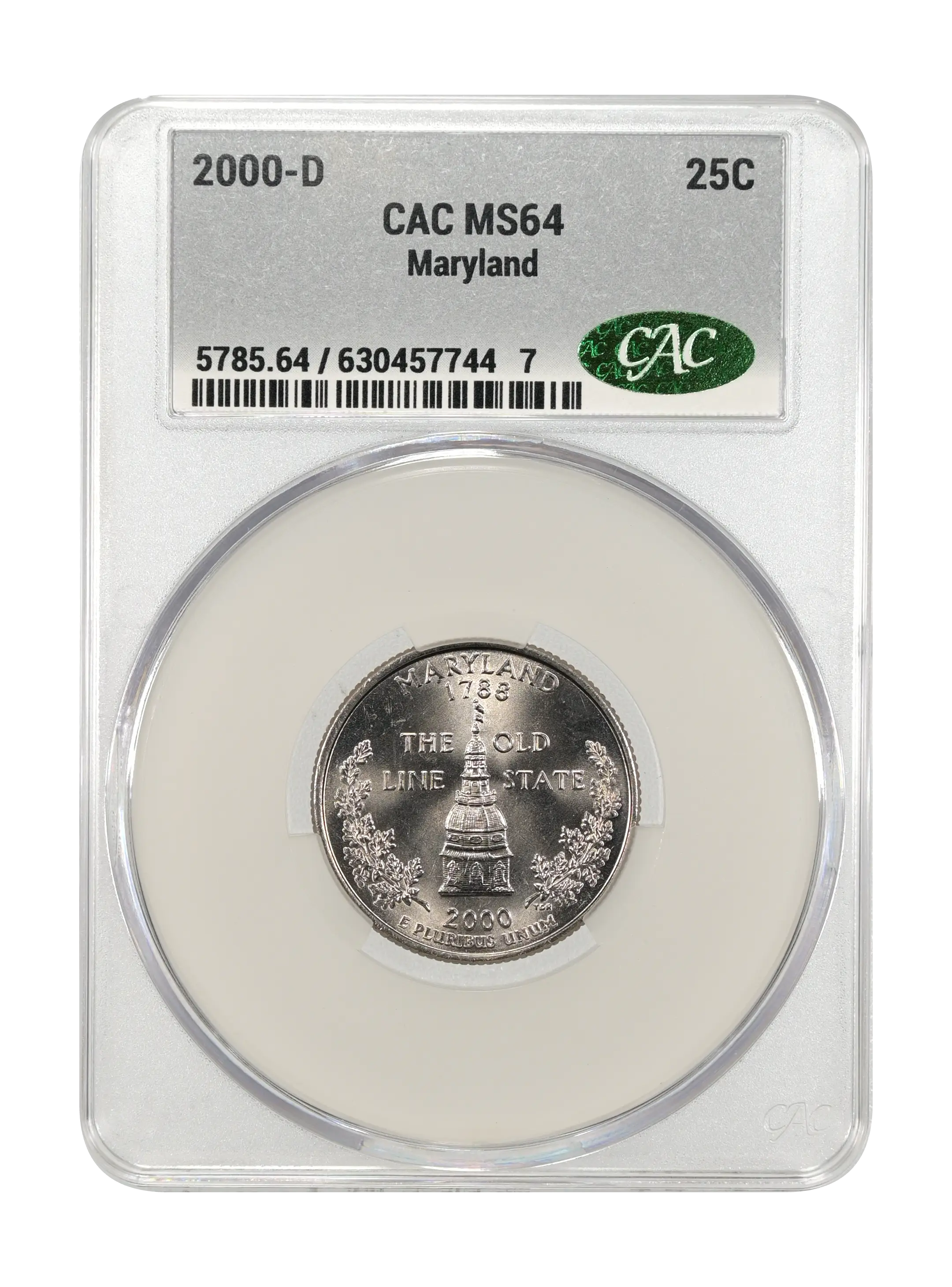 2000-D 25c Maryland MS thumbnail 3