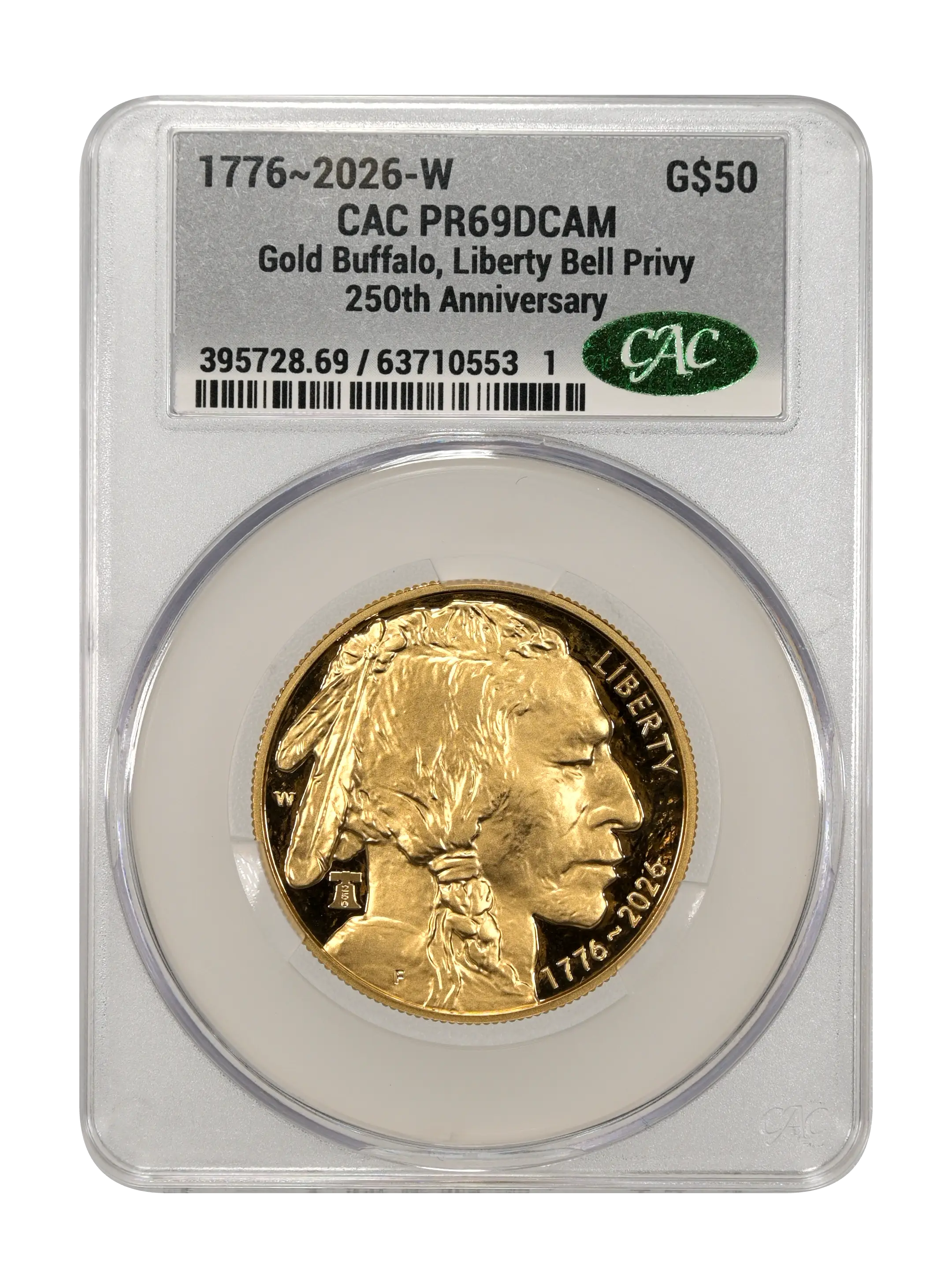 1776~2026-W G$50  Gold Buffalo PR DCAM thumbnail 13