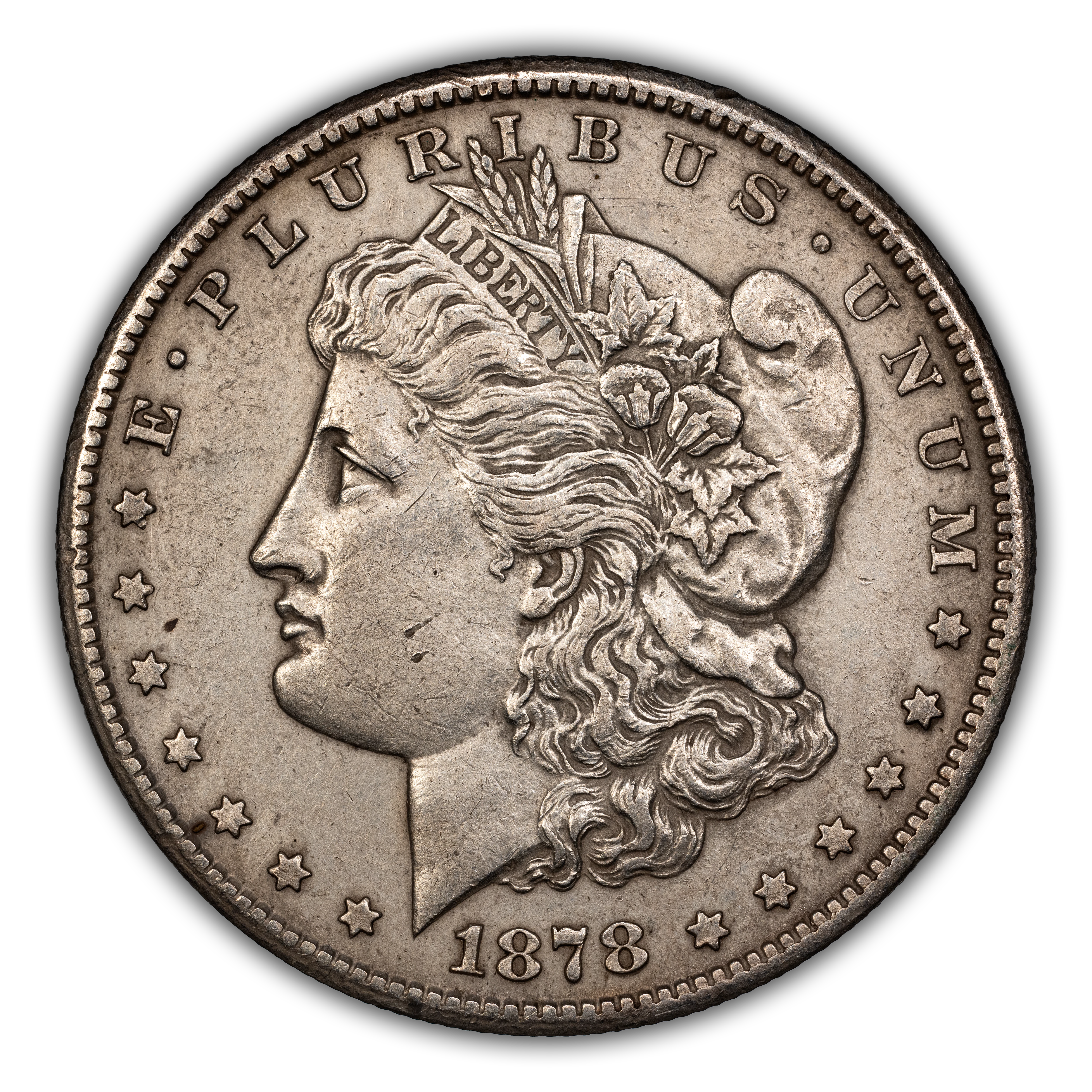 1878-CC $1  Line in IB, VAM-1B MS thumbnail 3