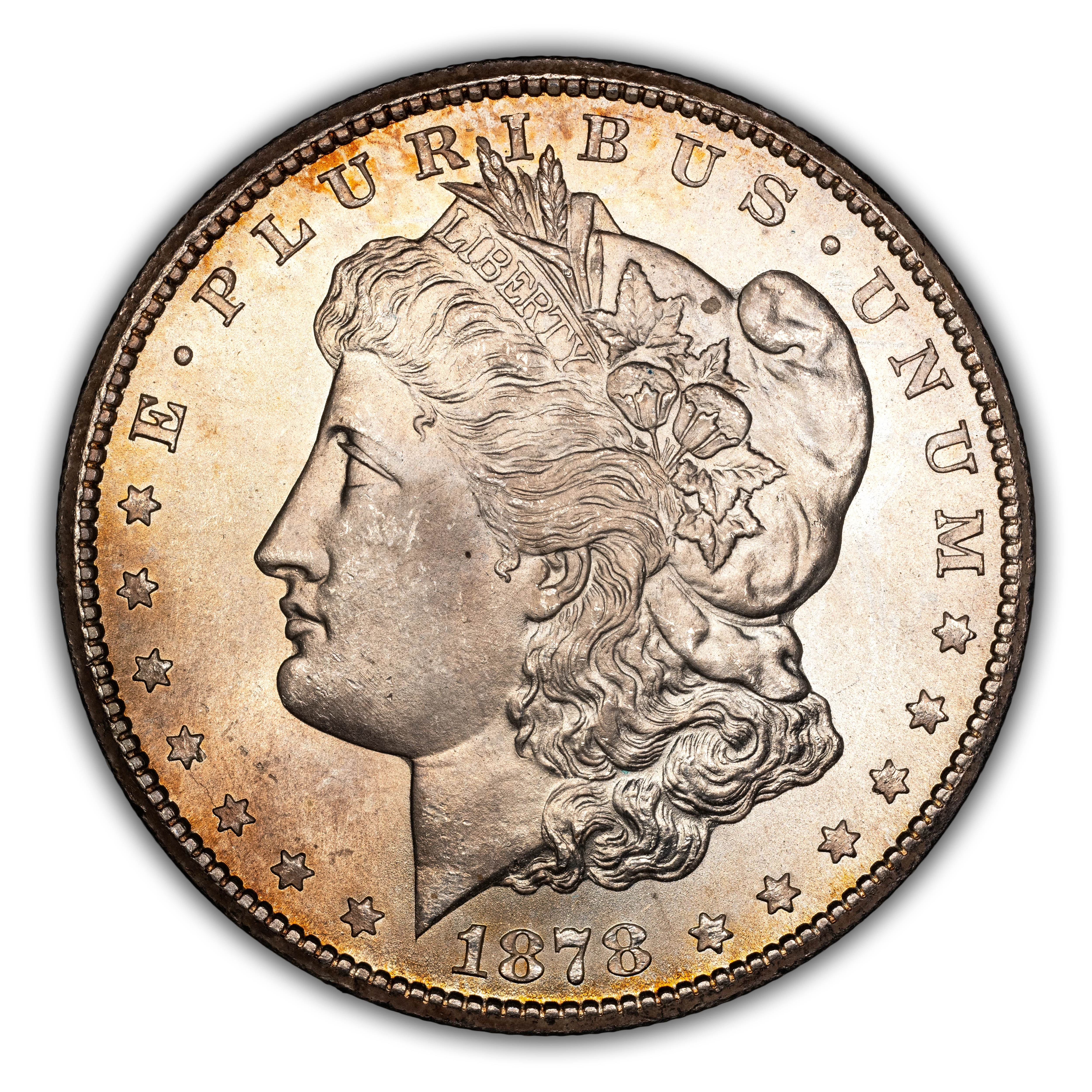 1878-CC $1  Line in IB, VAM-1B MS thumbnail 2