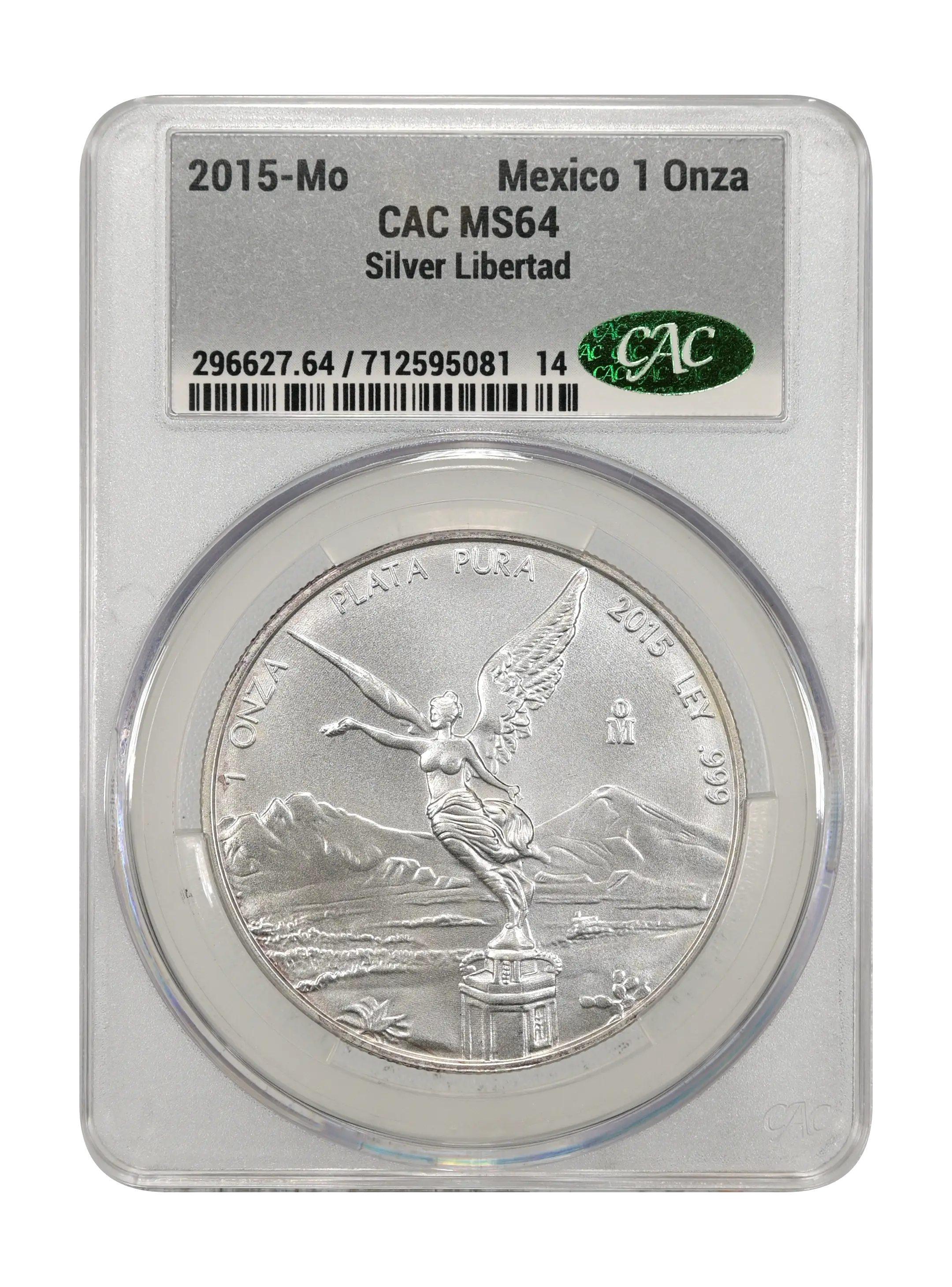 2015-Mo 1 Onza Libertad, Silver MS (KM-639) thumbnail 2