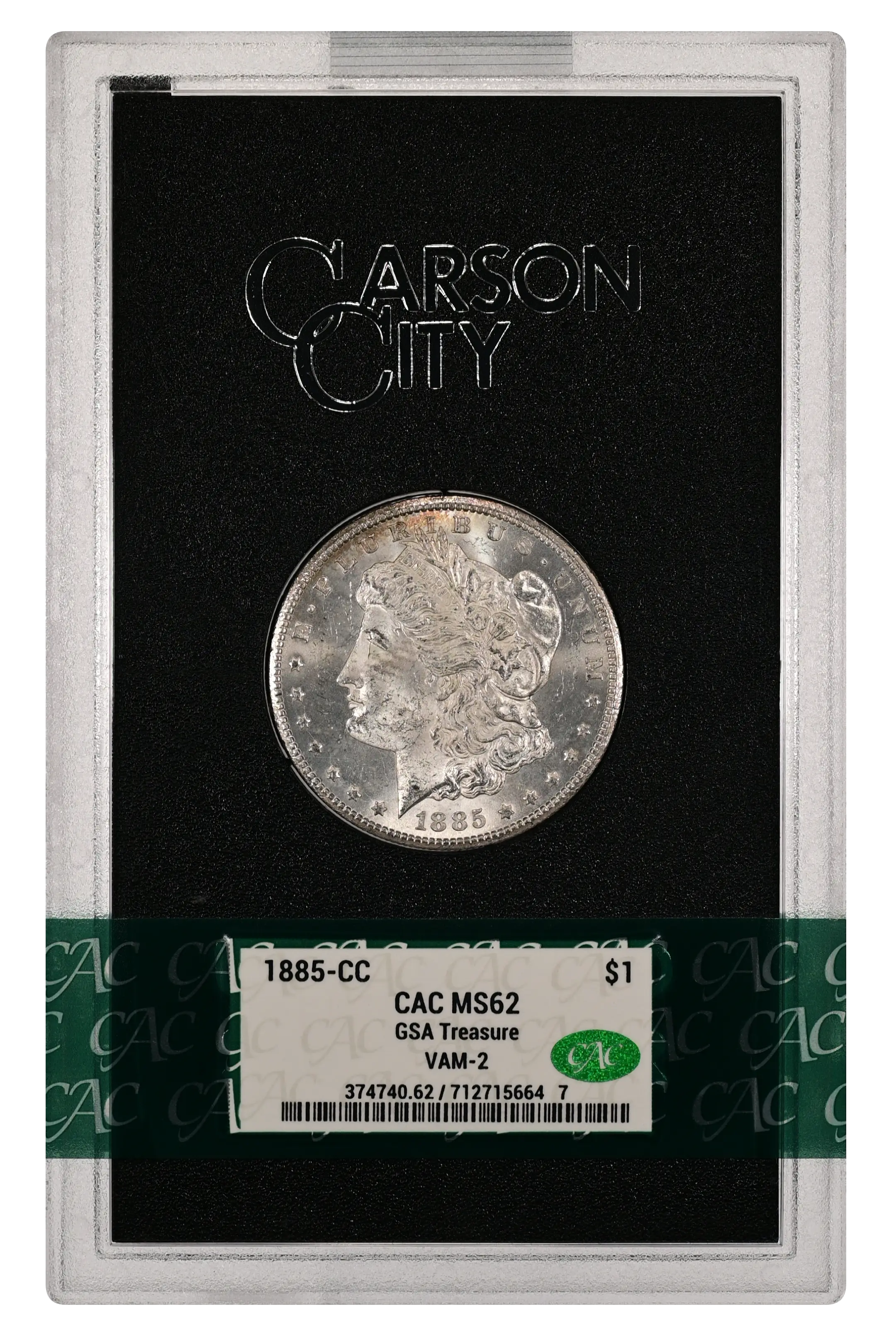 1885-CC $1  GSA Hoard, VAM-2 MS thumbnail 3