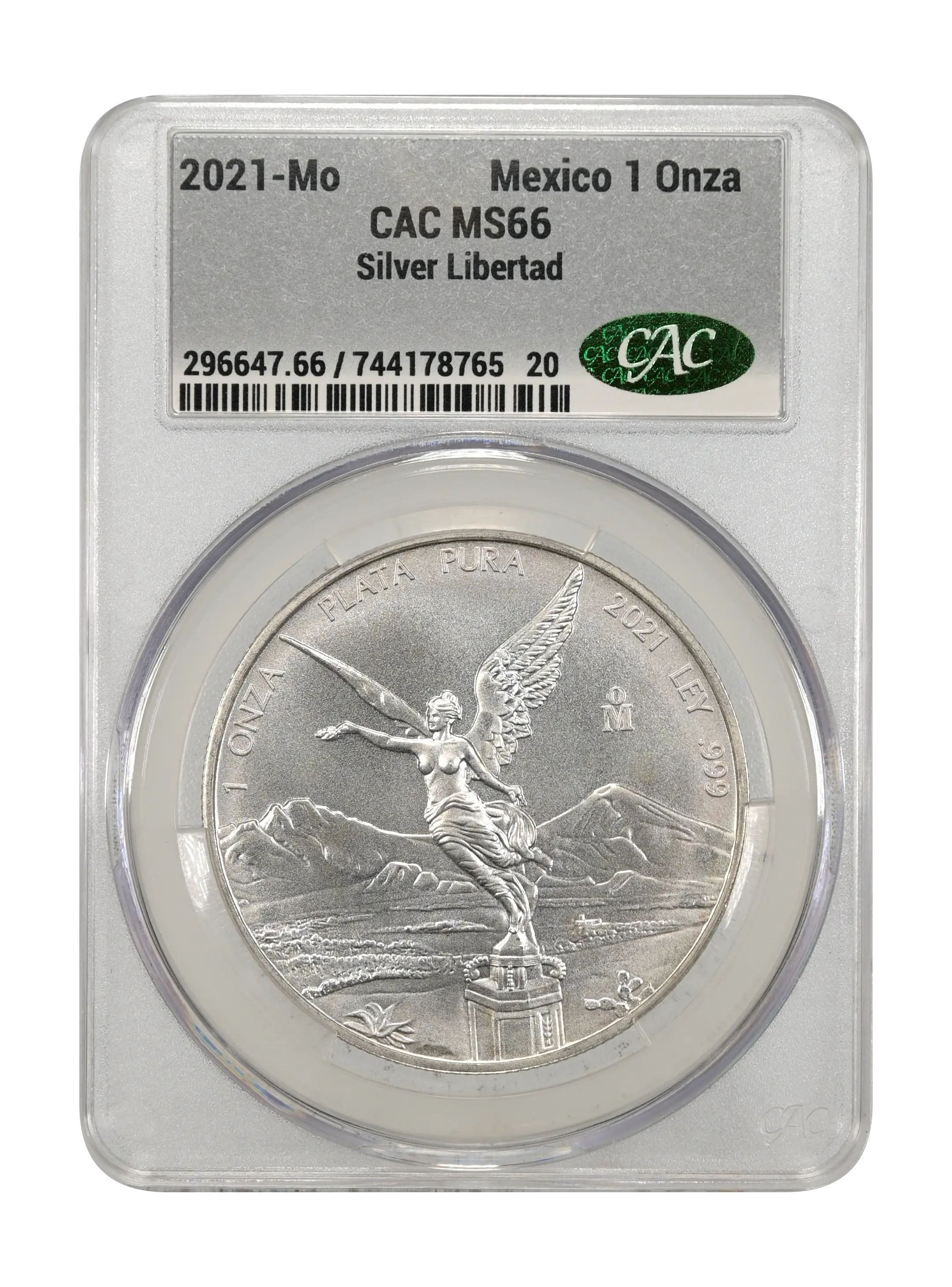 2021-Mo 1 Onza Libertad, Silver MS (KM-639) thumbnail 3
